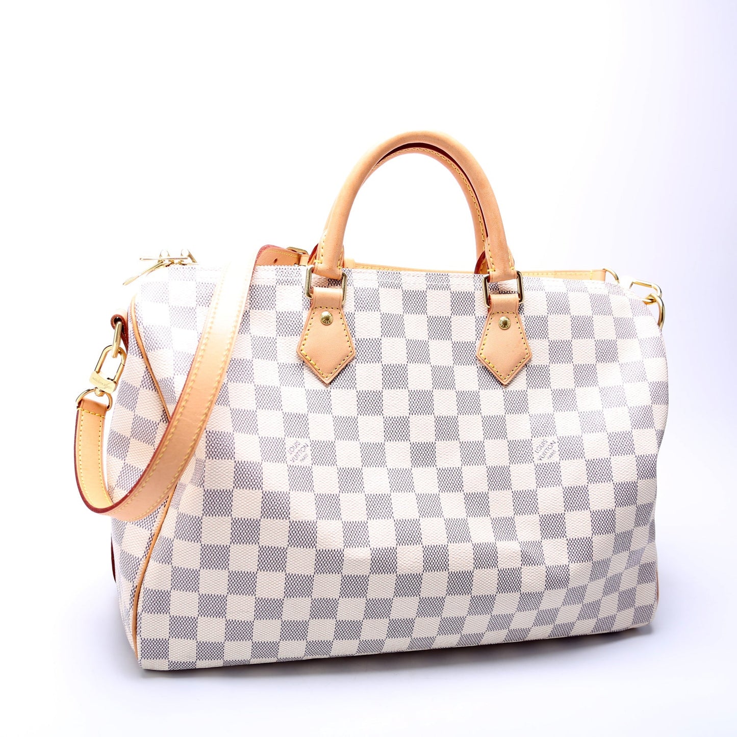 Louis Vuitton Speedy 35 Bandouliere Damier Azur