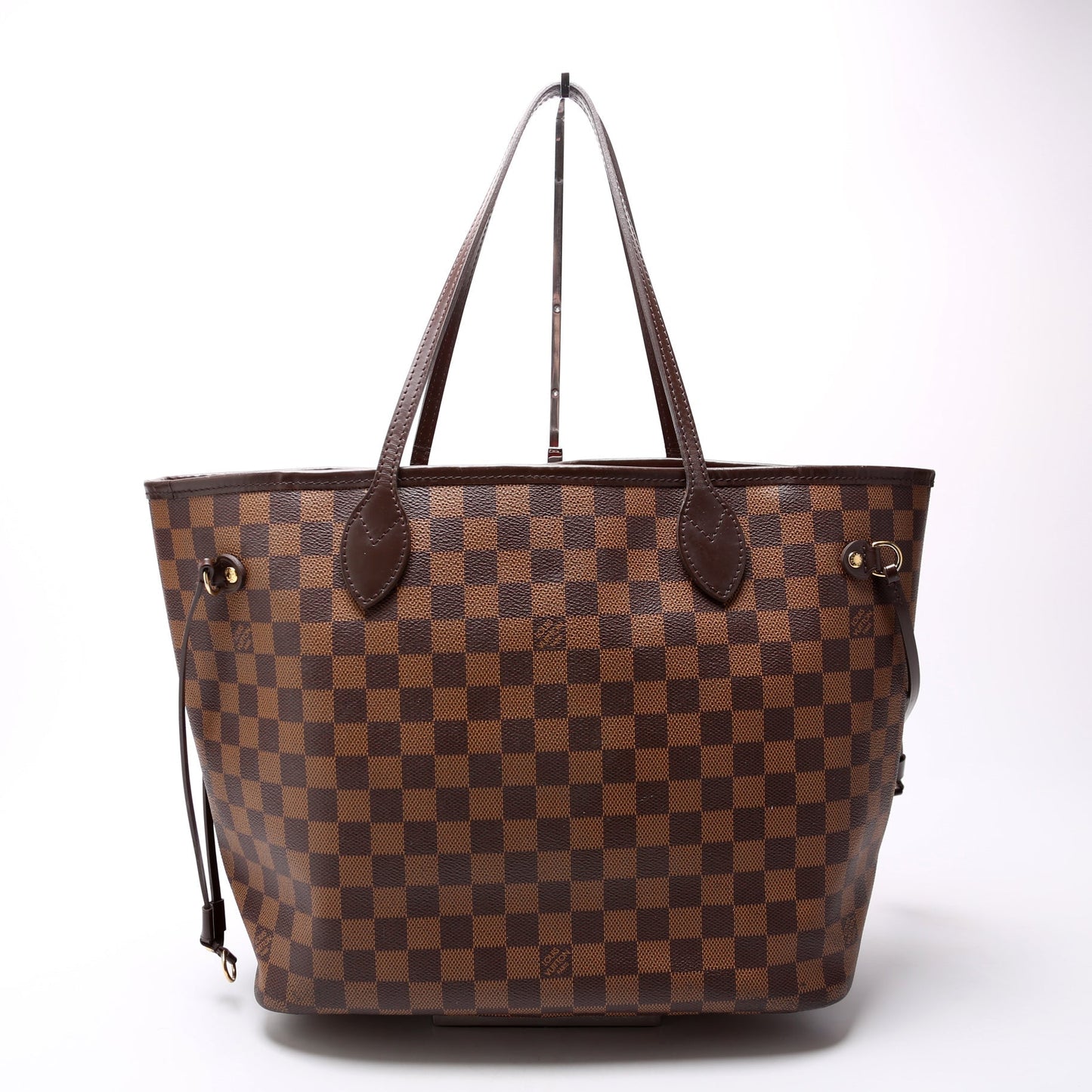 Louis Vuitton Neverfull w/ Wallet MM Damier Ebene