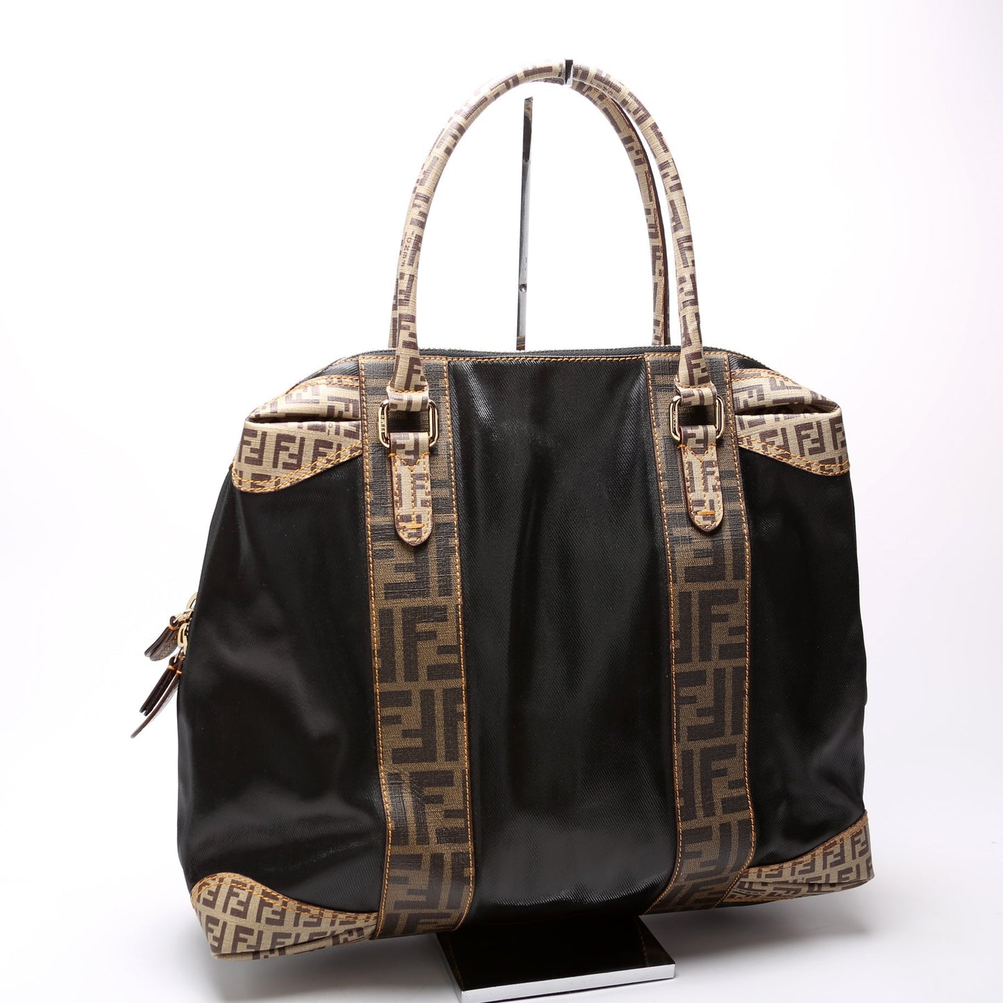 Fendi 8BL096 Spalmati B Mix Tote Large Bag