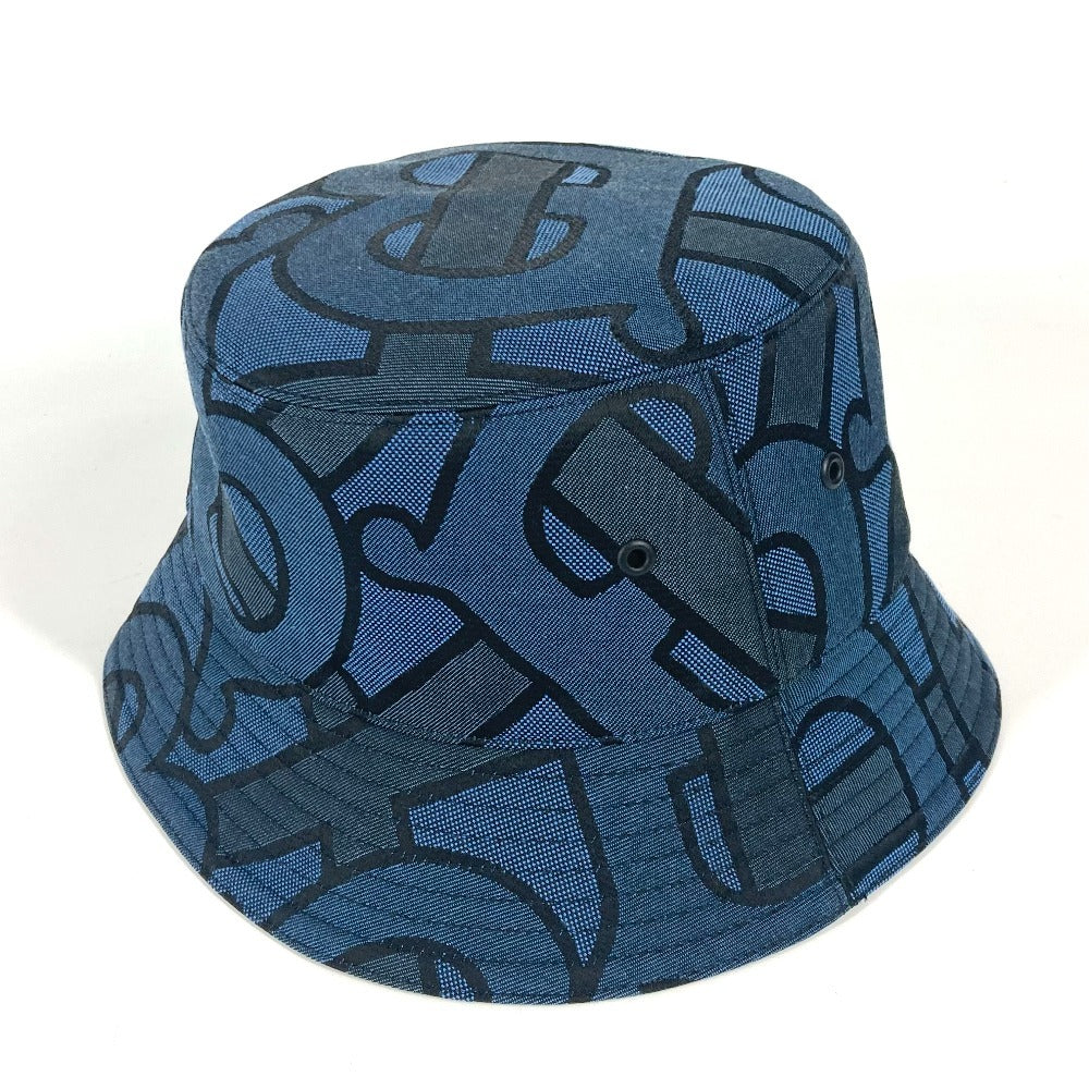 BURBERRY hat 8072726 Cotton, Polyester blue TB logo L