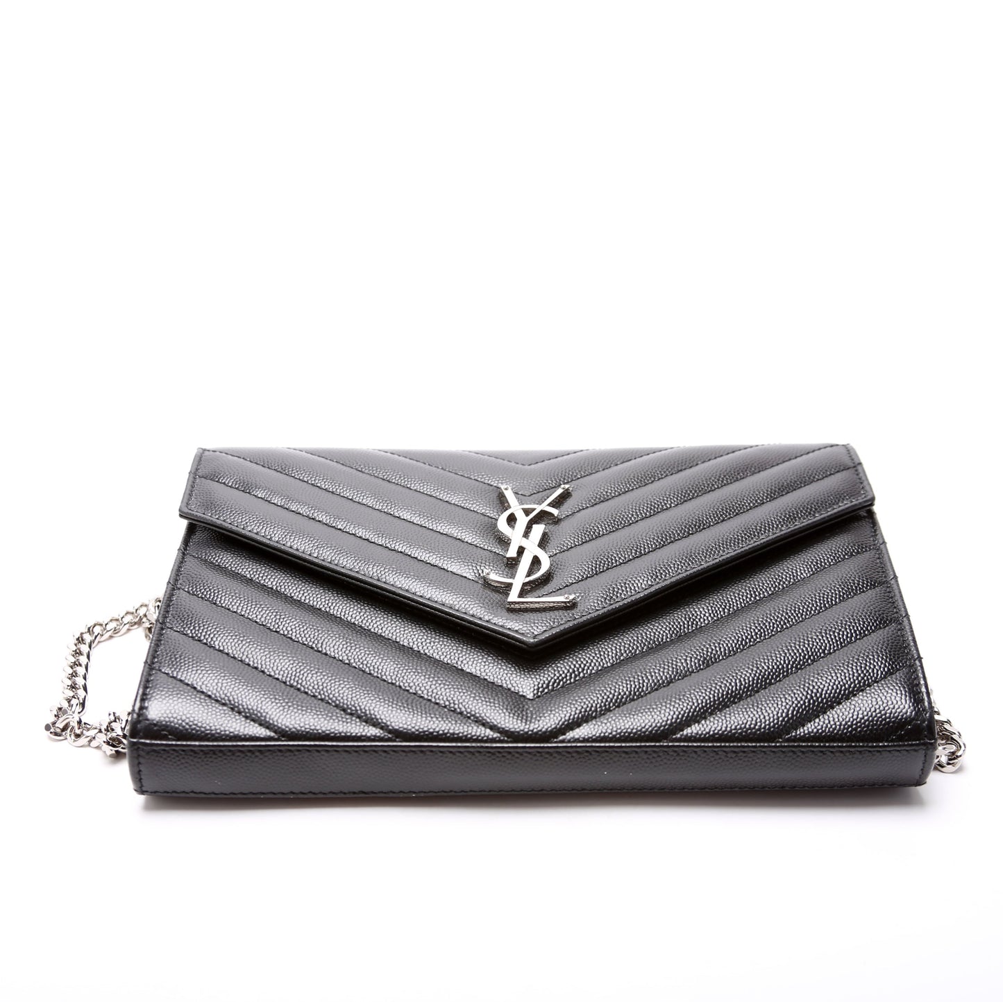 Saint Laurent Grain De Poudre Chain Wallet 377828 Bag