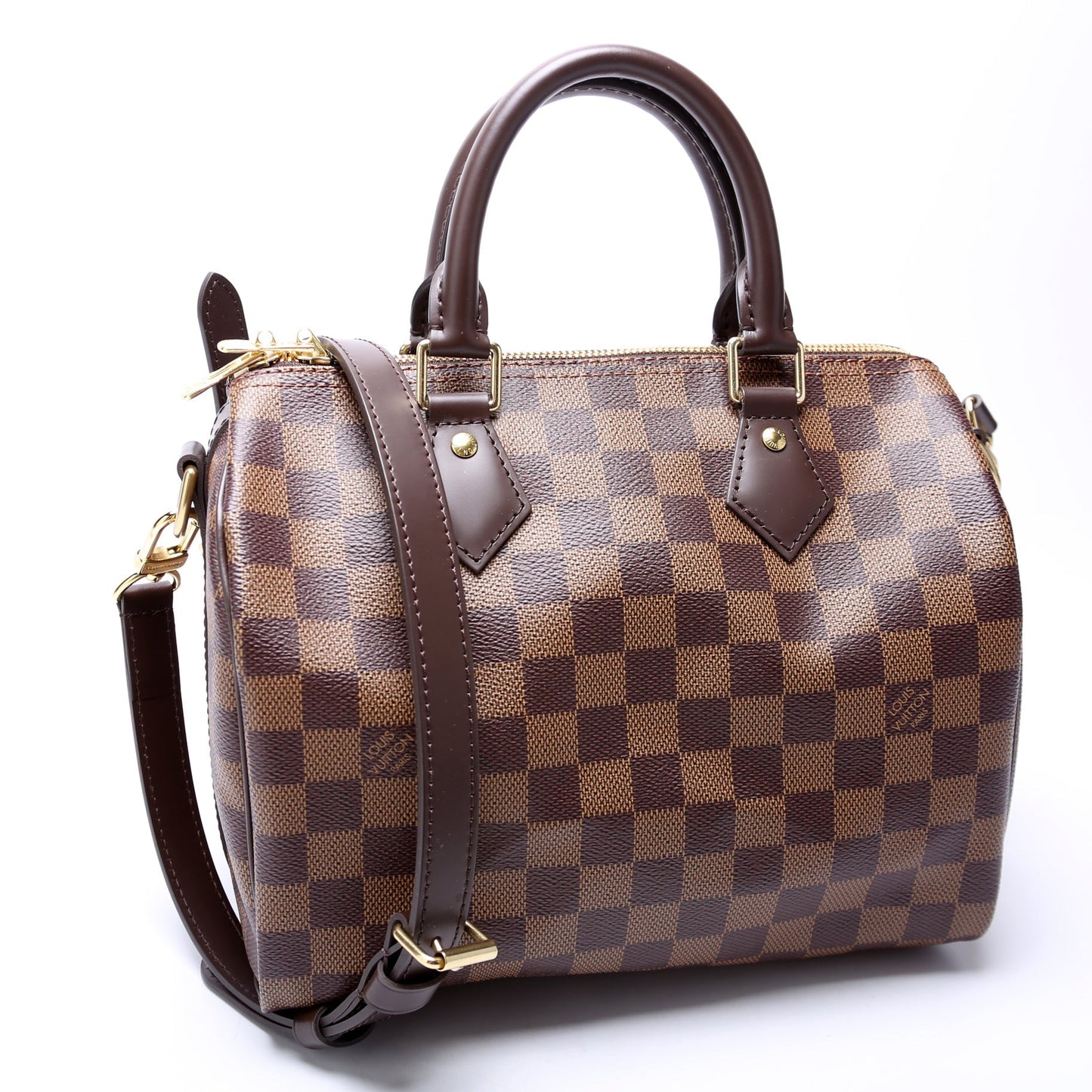 Louis Vuitton Speedy 25 Bandouliere Damier Ebene