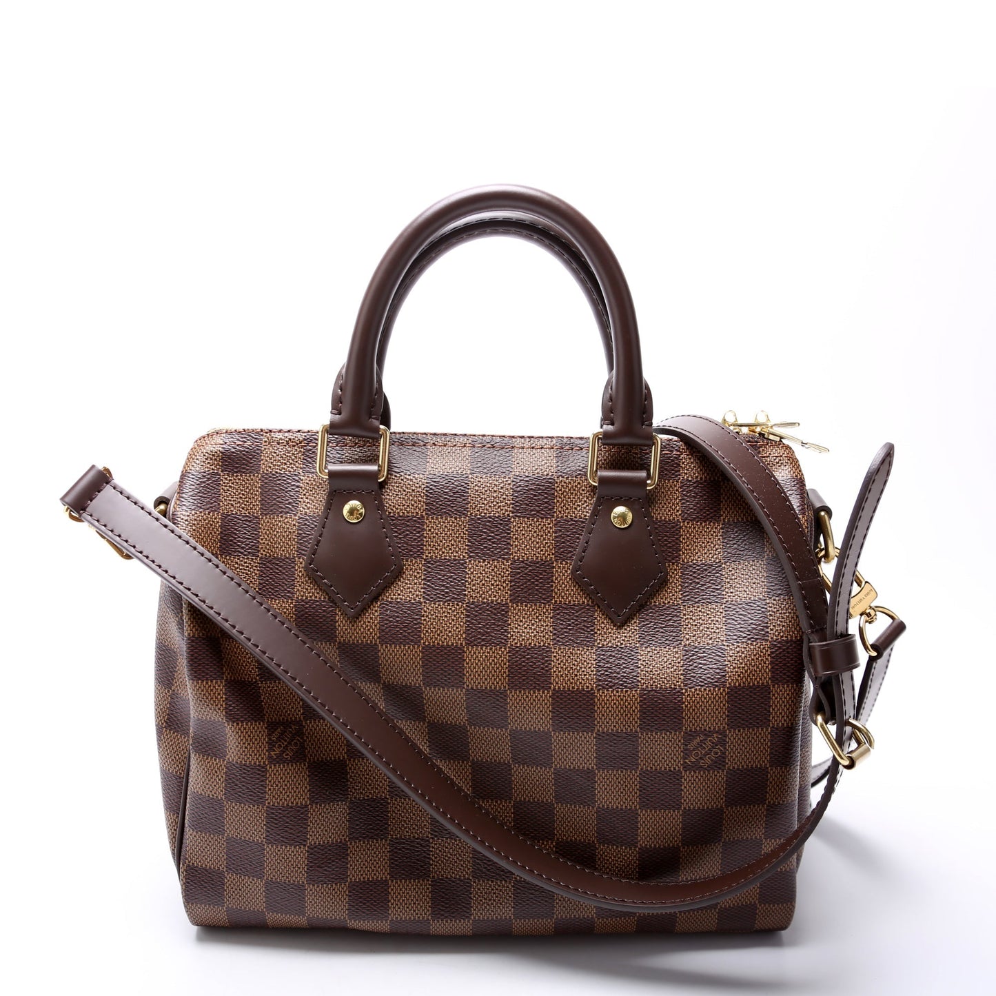 Louis Vuitton Speedy 25 Bandouliere Damier Ebene