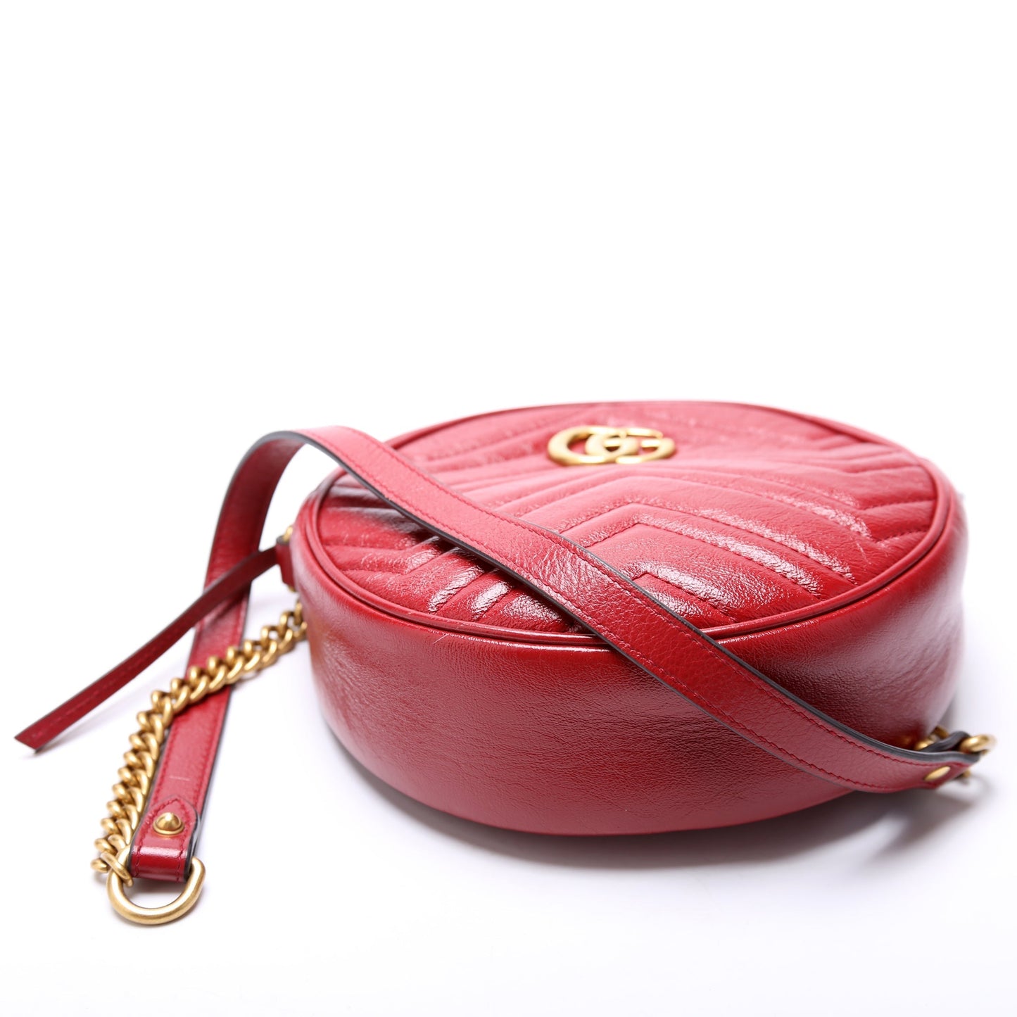 Gucci 550154 Marmont Mini Round Bag