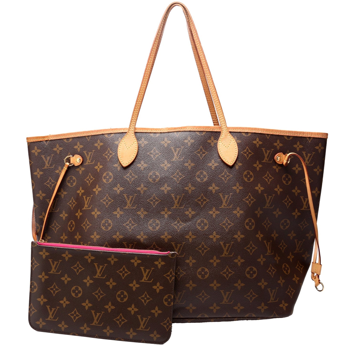 Louis Vuitton Neverfull w/Wallet GM Monogram