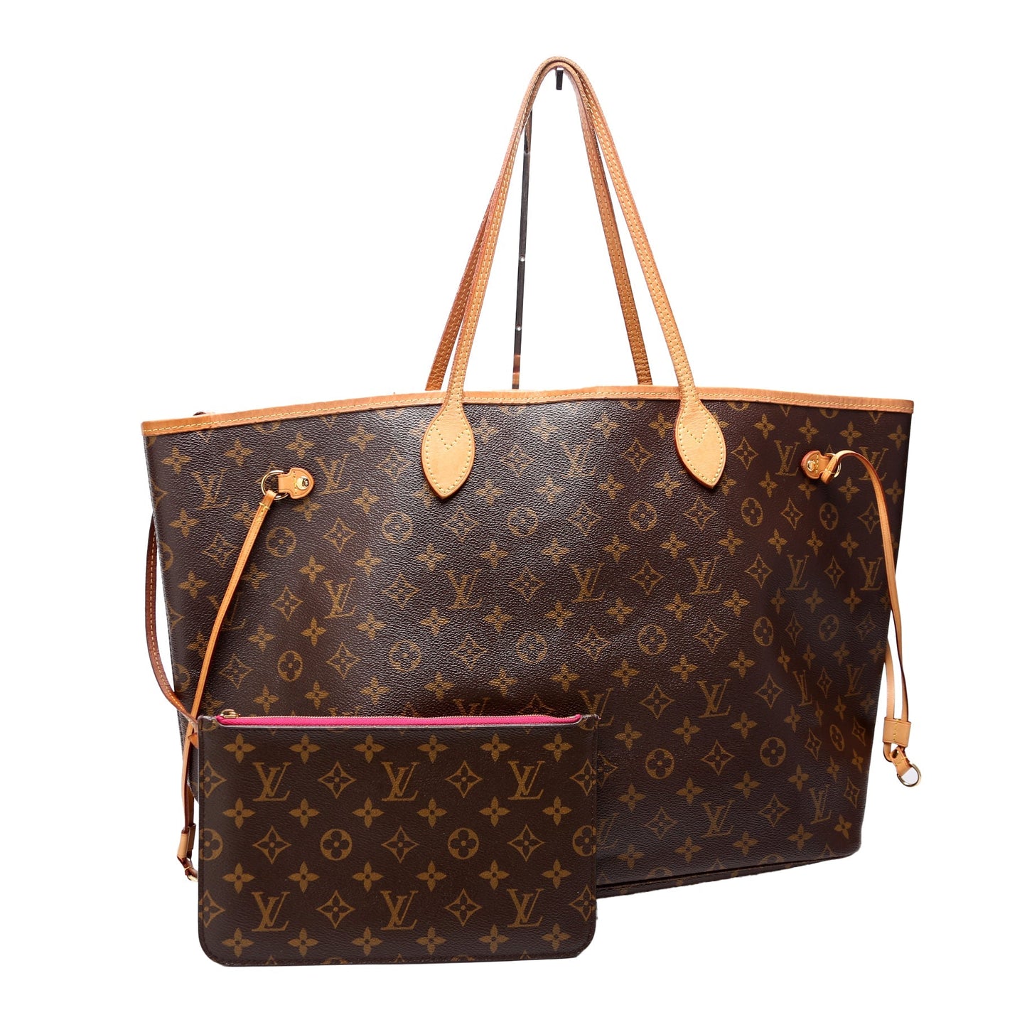 Louis Vuitton Neverfull w/Wallet GM Monogram