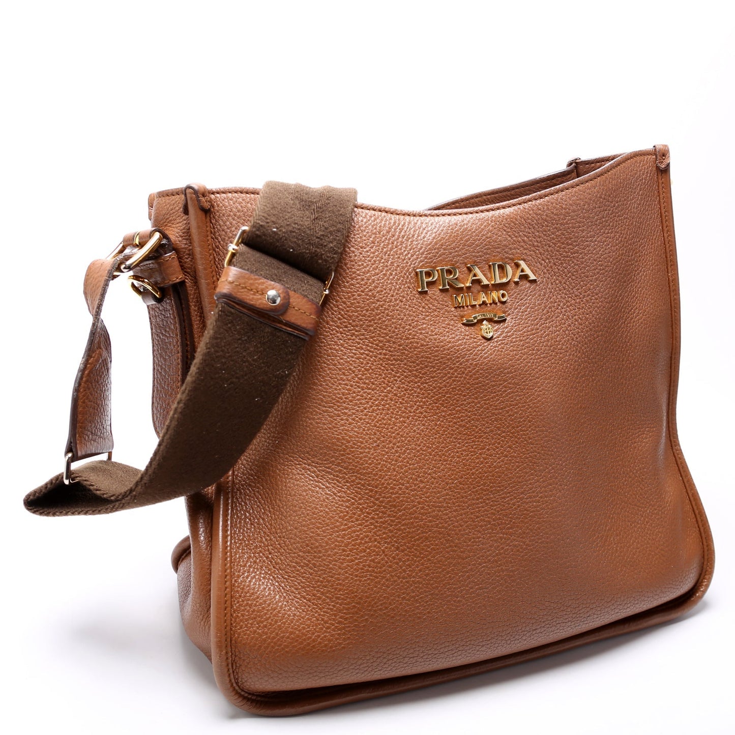 Prada Vitello Daino Hobo Bag