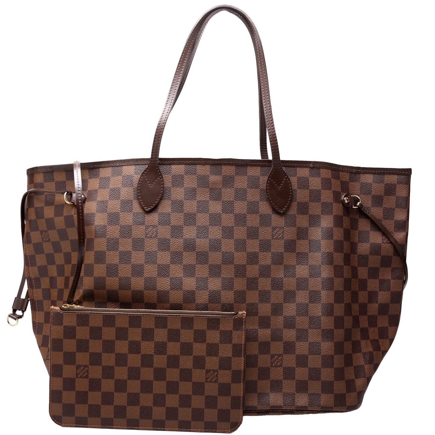 Louis Vuitton Neverfull w/Wallet GM Ebene