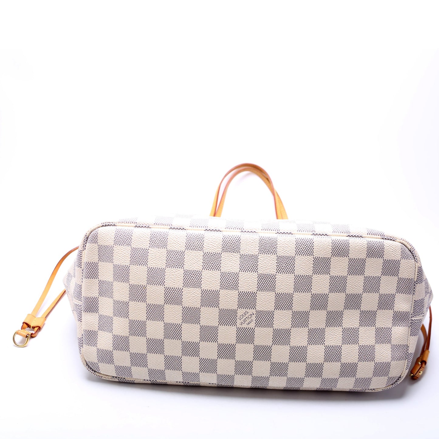 Louis Vuitton Neverfull With Wallet MM Damier Azur