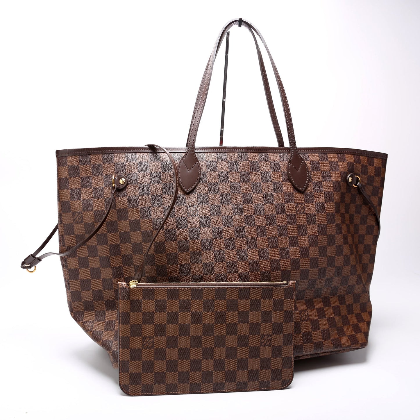 Louis Vuitton Neverfull With Wallet GM Damier Ebene