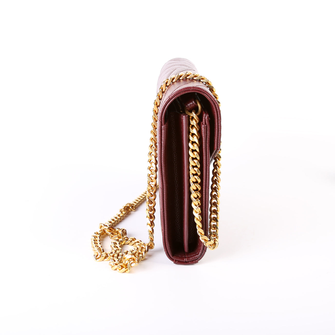 Saint Laurent Grain De Chain Wallet 377828 Bag