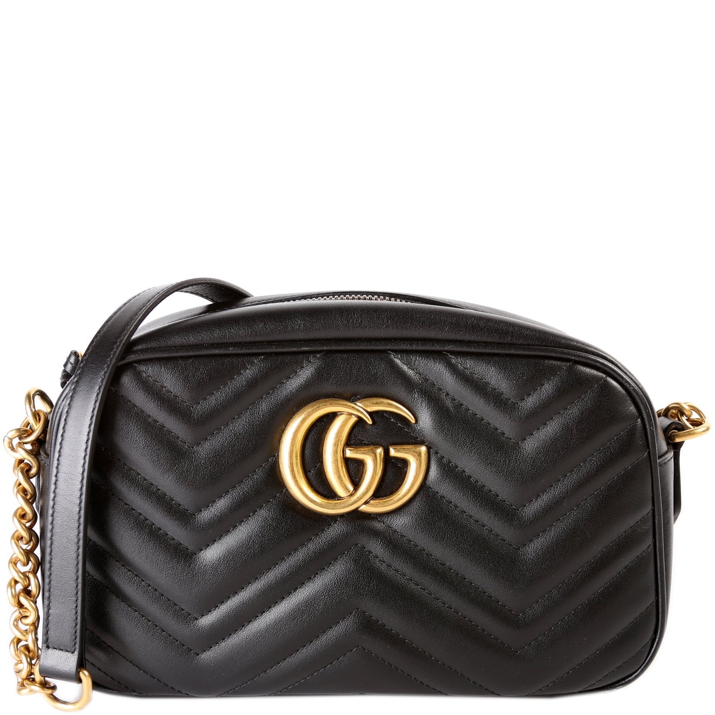 Gucci 447632 Marmont Small Leather Camera Bag