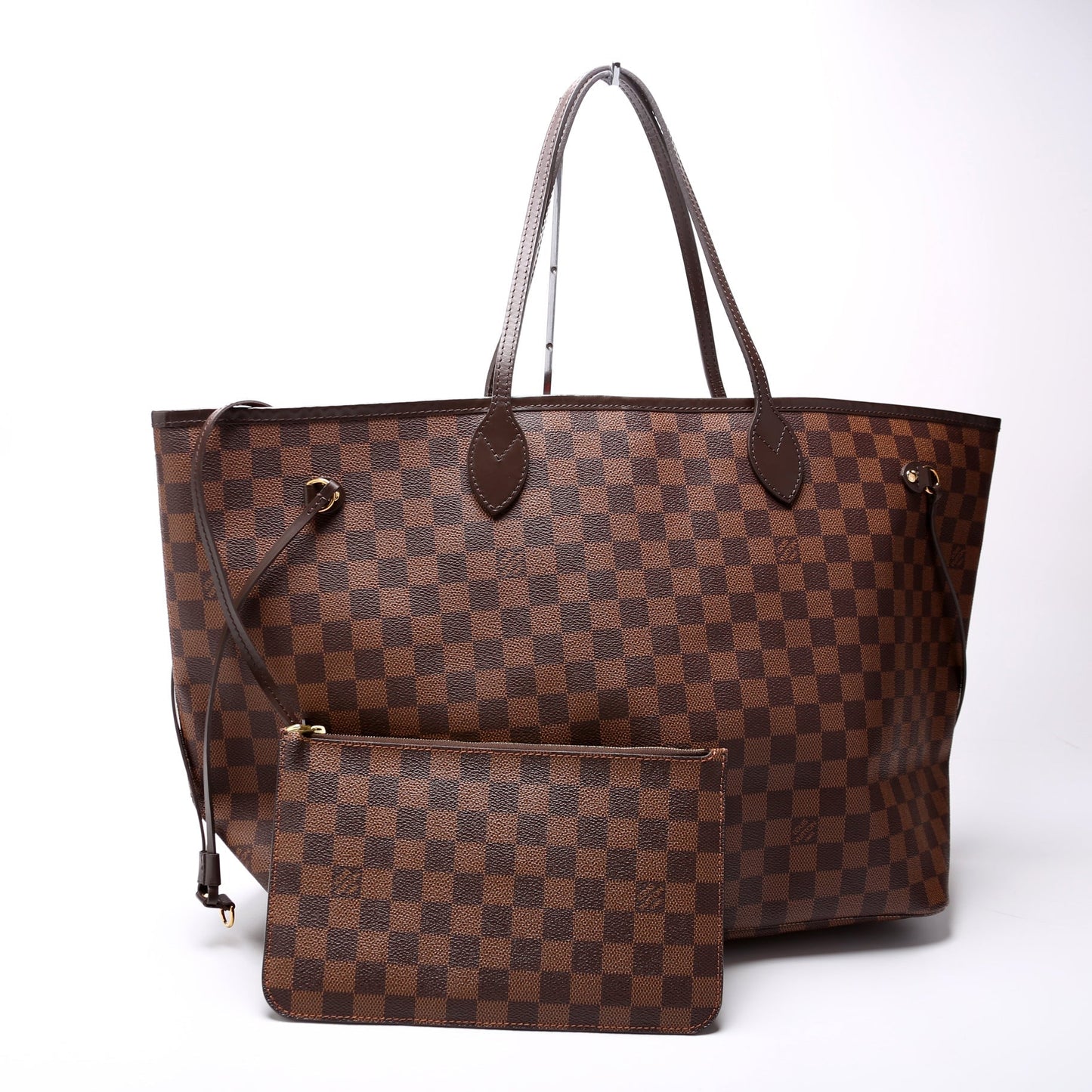Louis Vuitton Neverfull With Wallet GM Damier Ebene