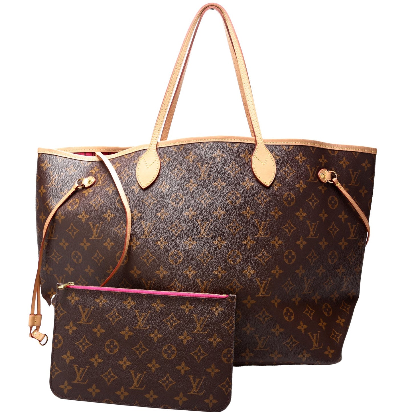 Louis Vuitton Neverfull With Wallet GM Monogram