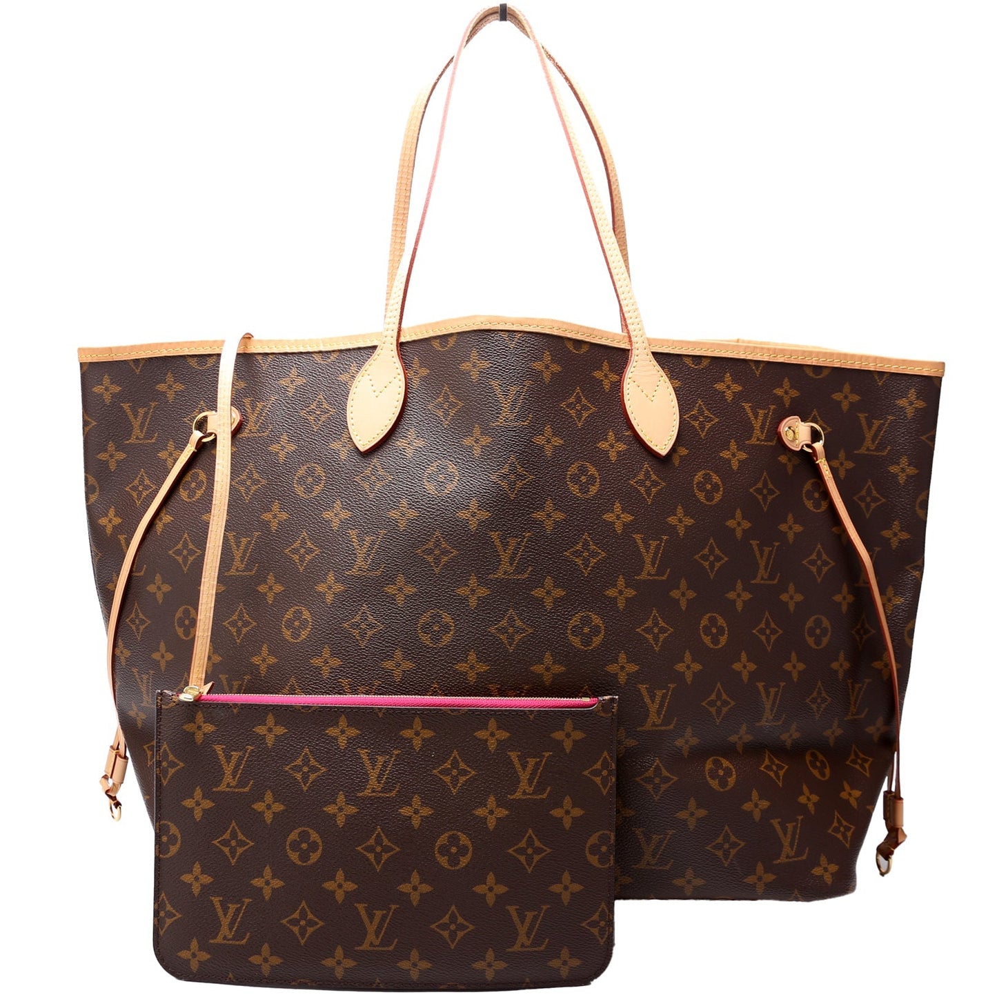 Louis Vuitton Neverfull With Wallet GM Monogram