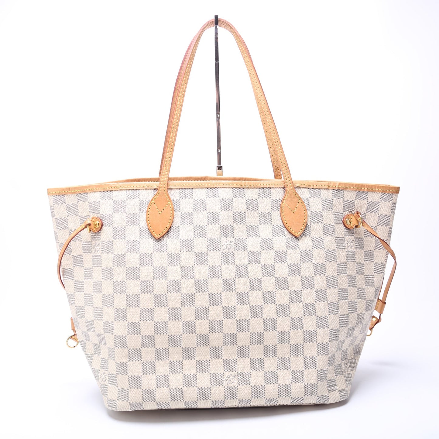 Louis Vuitton Neverfull With Wallet MM Damier Azur