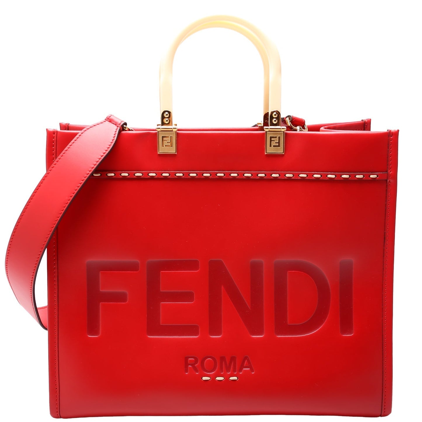 Fendi Sunshine Shopper Medium Leather 8BH386 Bag