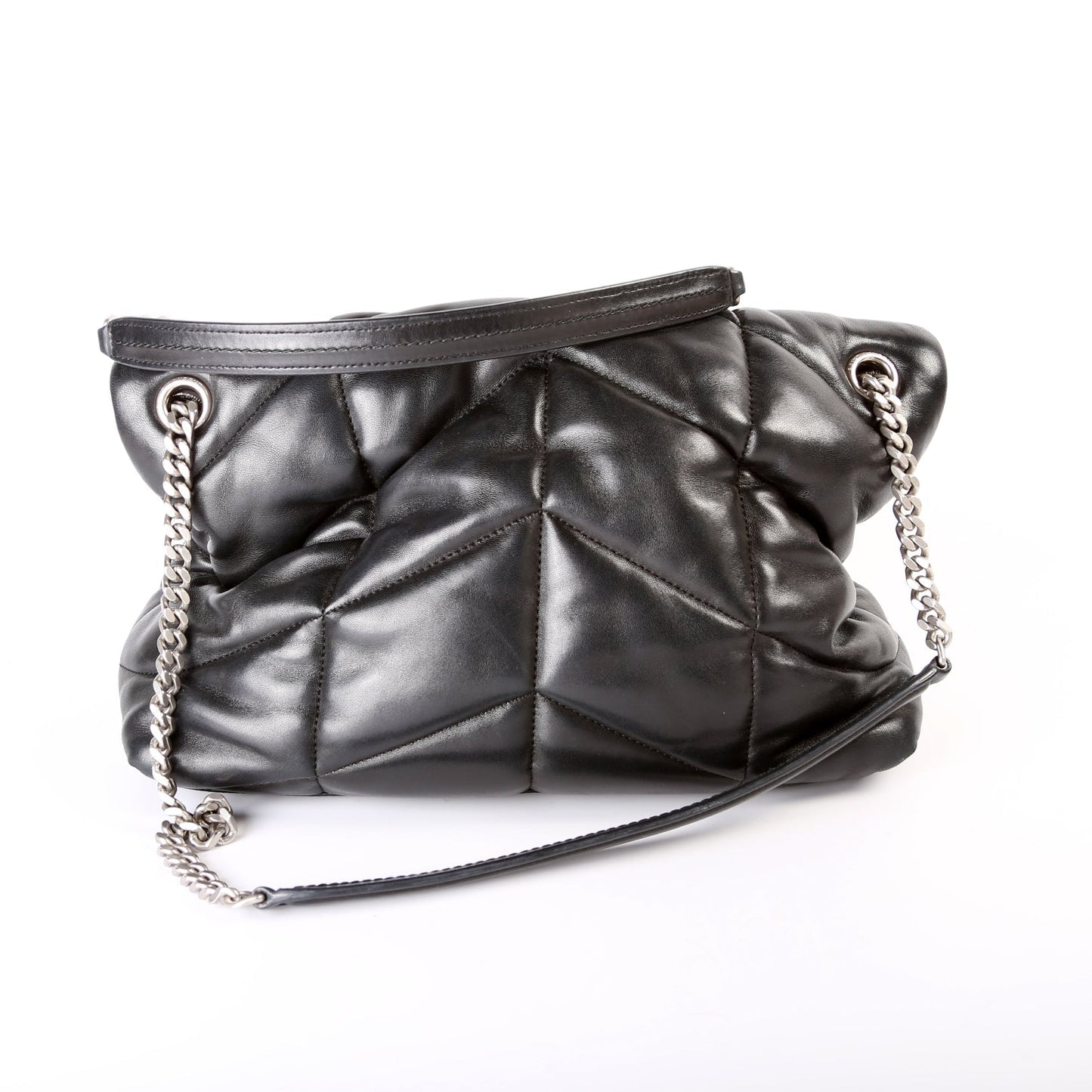 Saint Laurent Puffer Quilted Medium Lambskin 577475 Bag