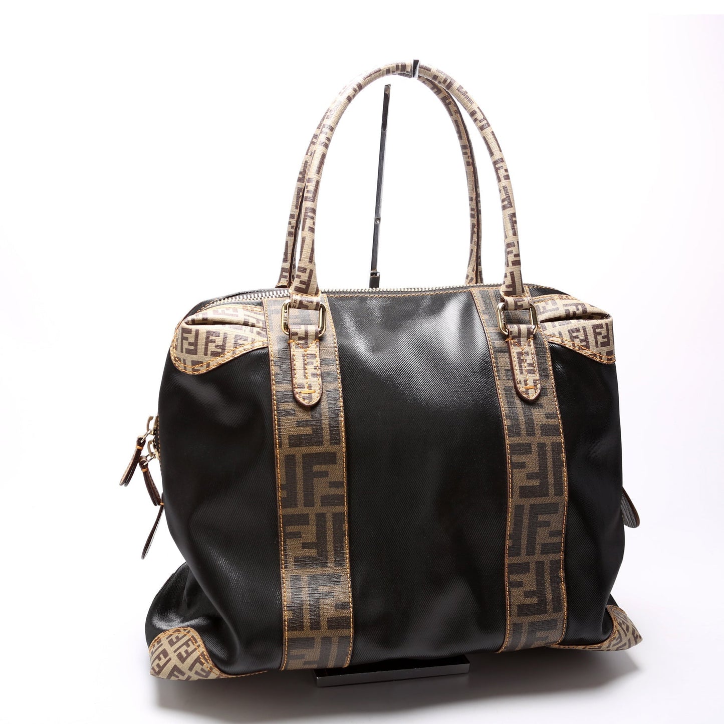 Fendi 8BL096 Spalmati B Mix Tote Large Bag