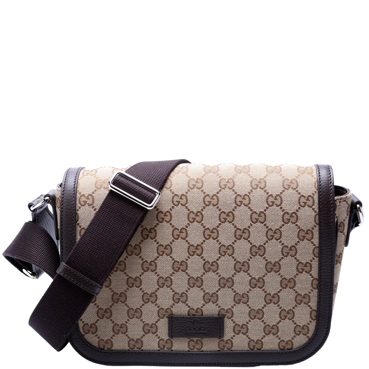 Gucci 449172 GG Canvas Messenger Bag