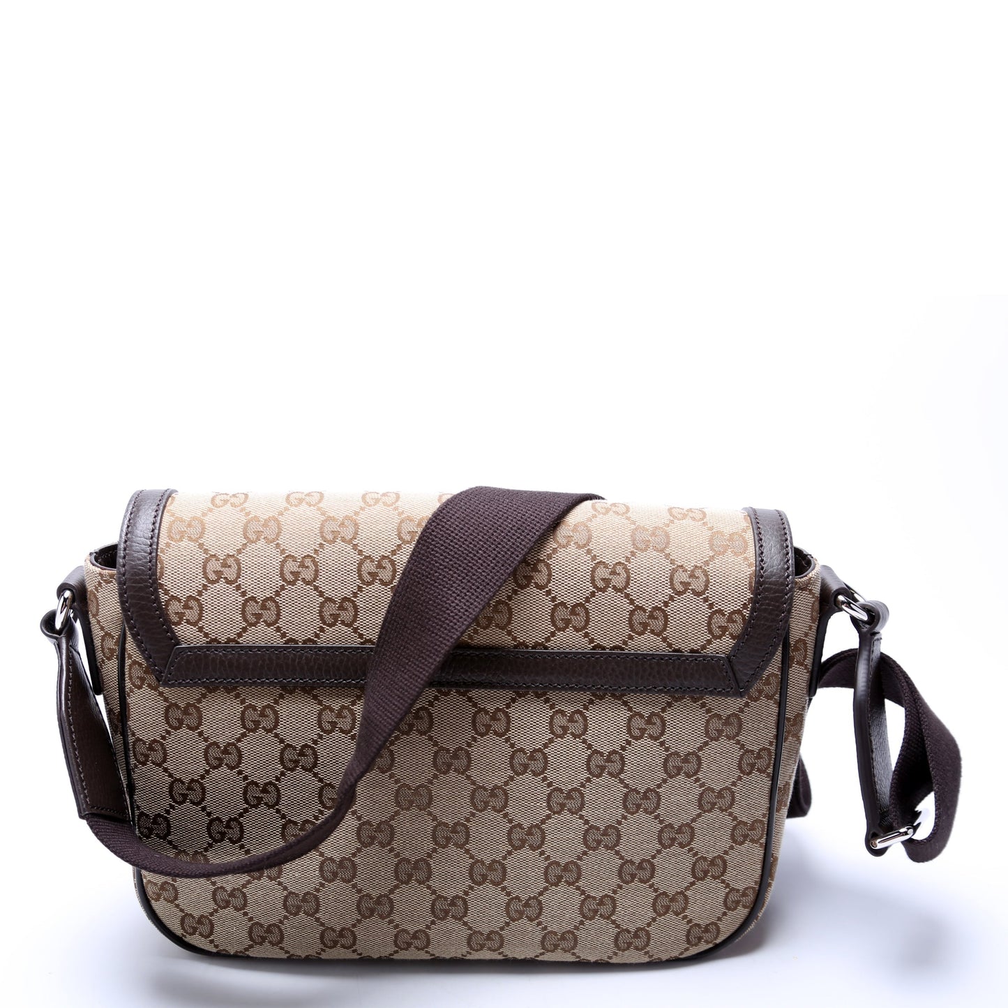 Gucci 449172 GG Canvas Messenger Bag