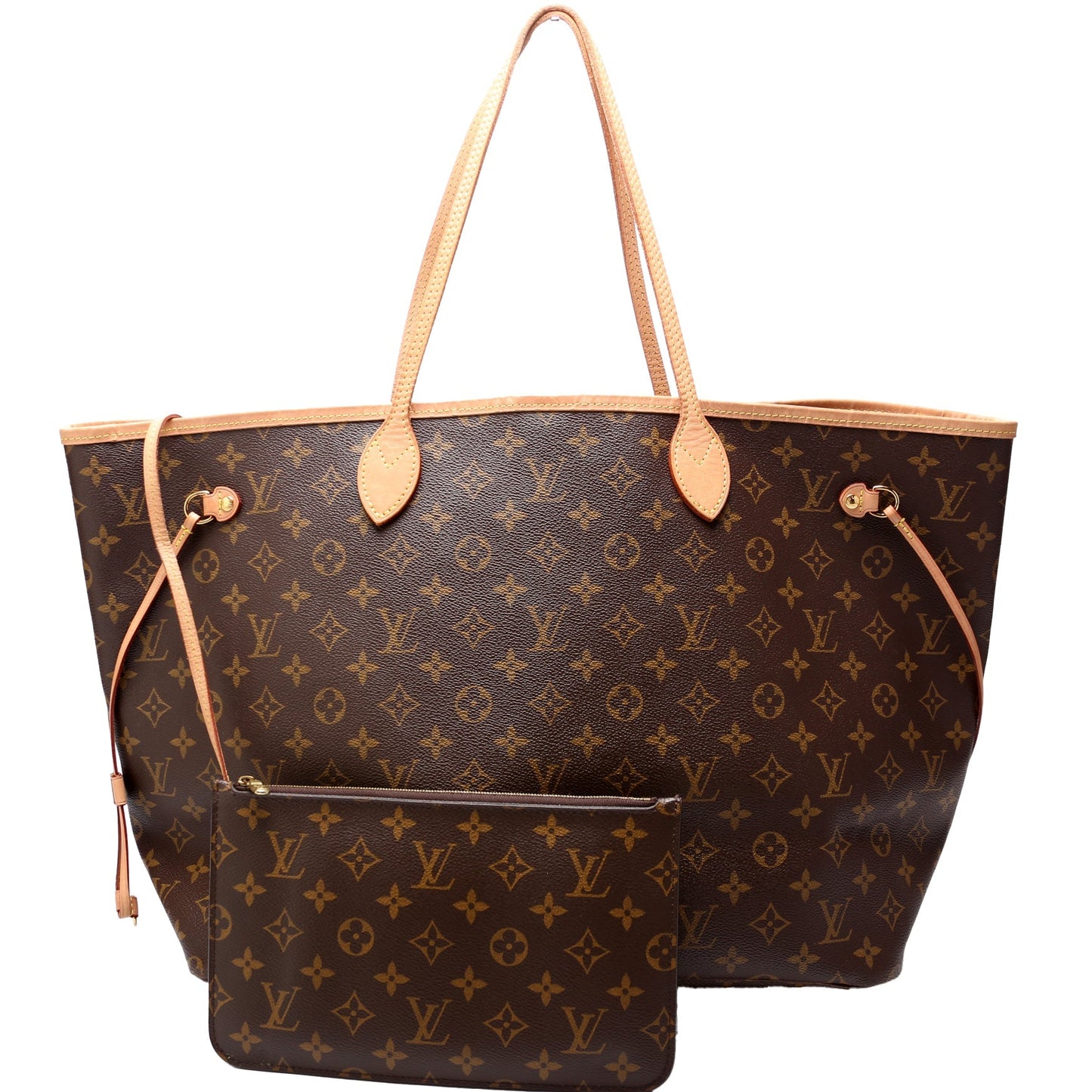 Louis Vuitton Neverfull w/Wallet GM Monogram