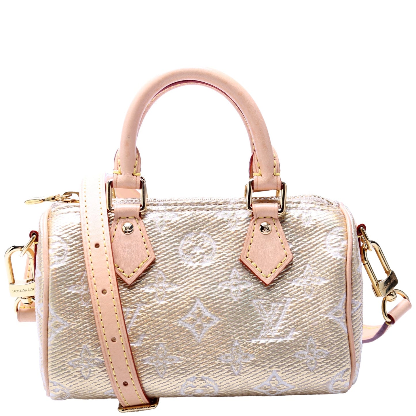 Louis Vuitton Nano Speedy Monoglam