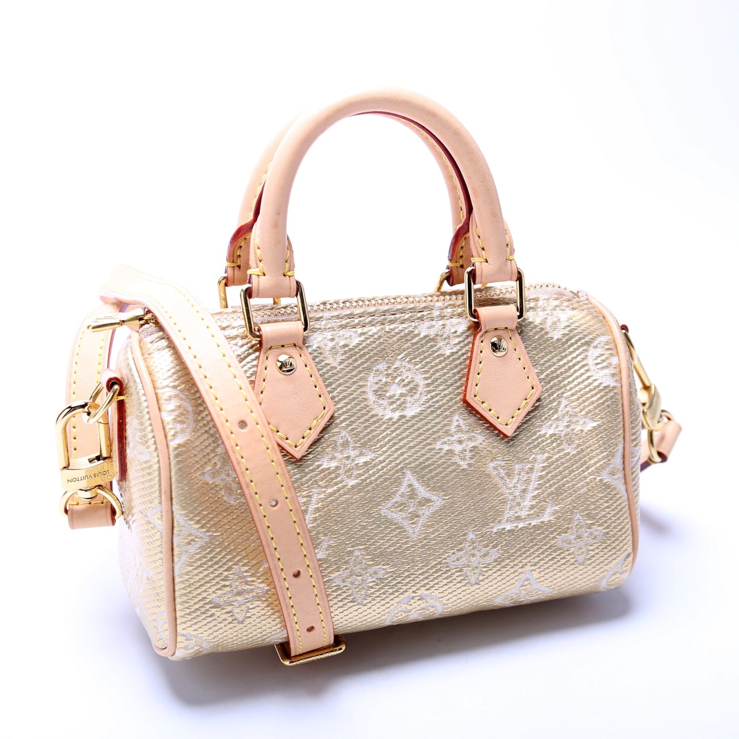 Louis Vuitton Nano Speedy Monoglam