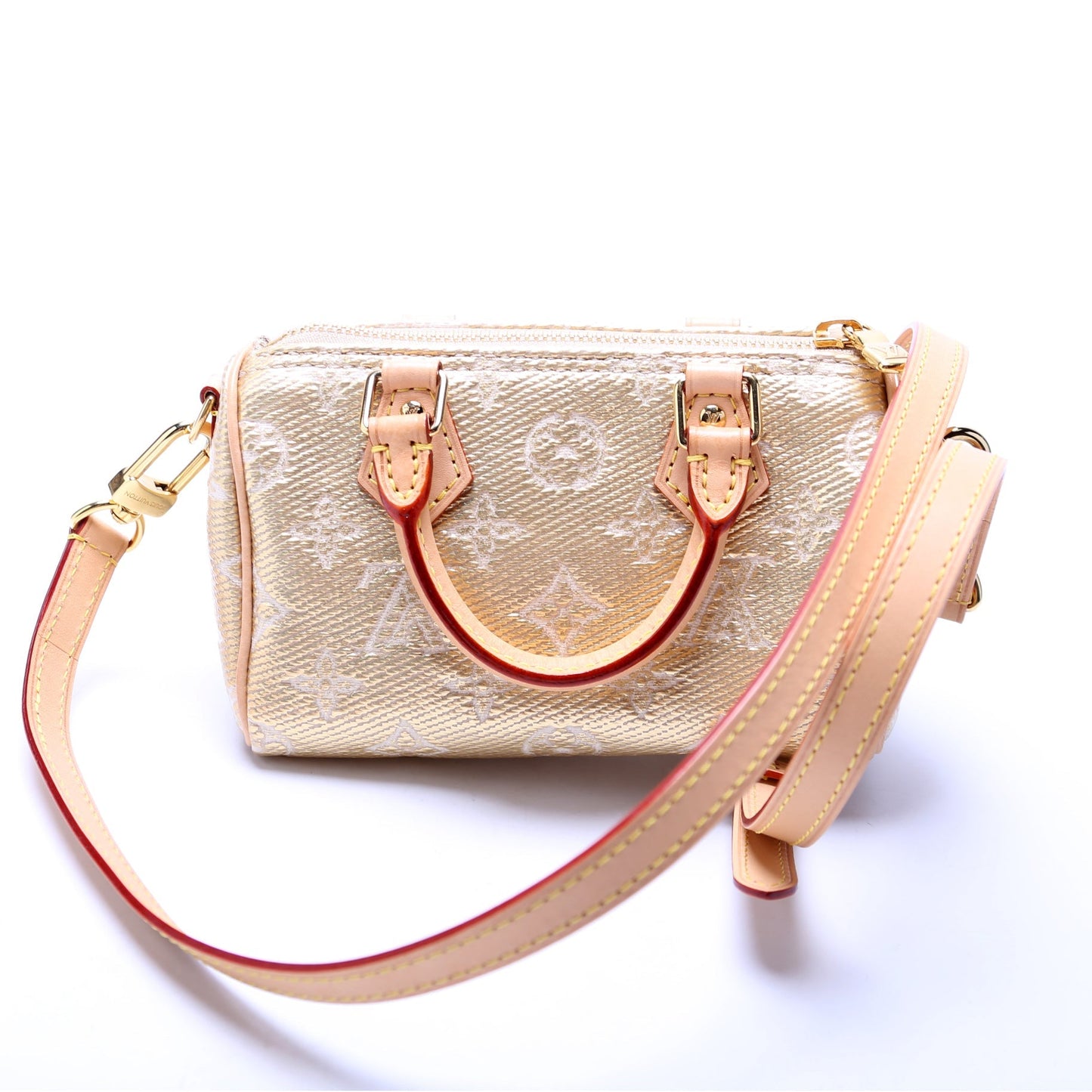 Louis Vuitton Nano Speedy Monoglam