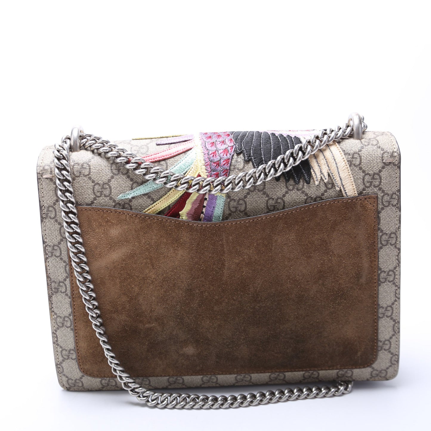 Gucci Dionysus GG Bird Embroidered Shoulder Medium 403348 Bag