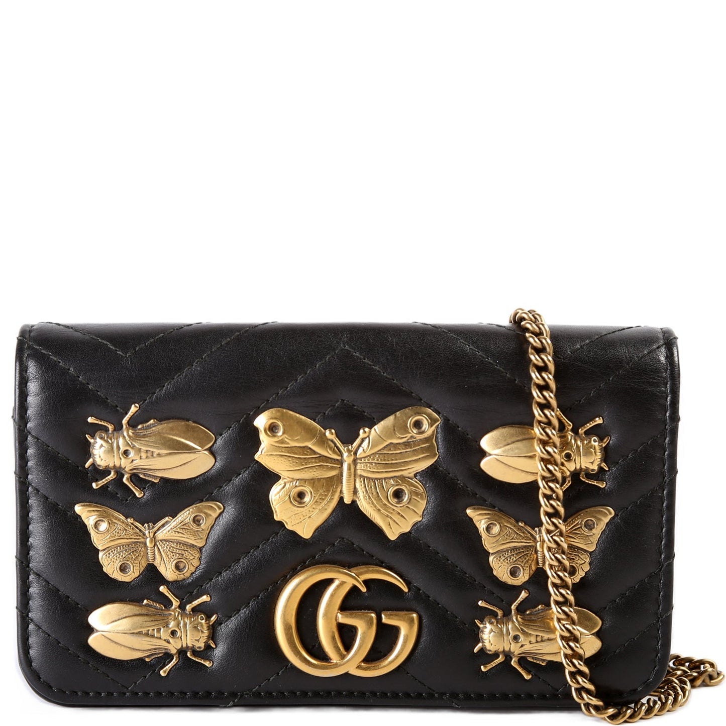 Gucci GG Marmont Animal Stud Mini 488426 for Dan Bag