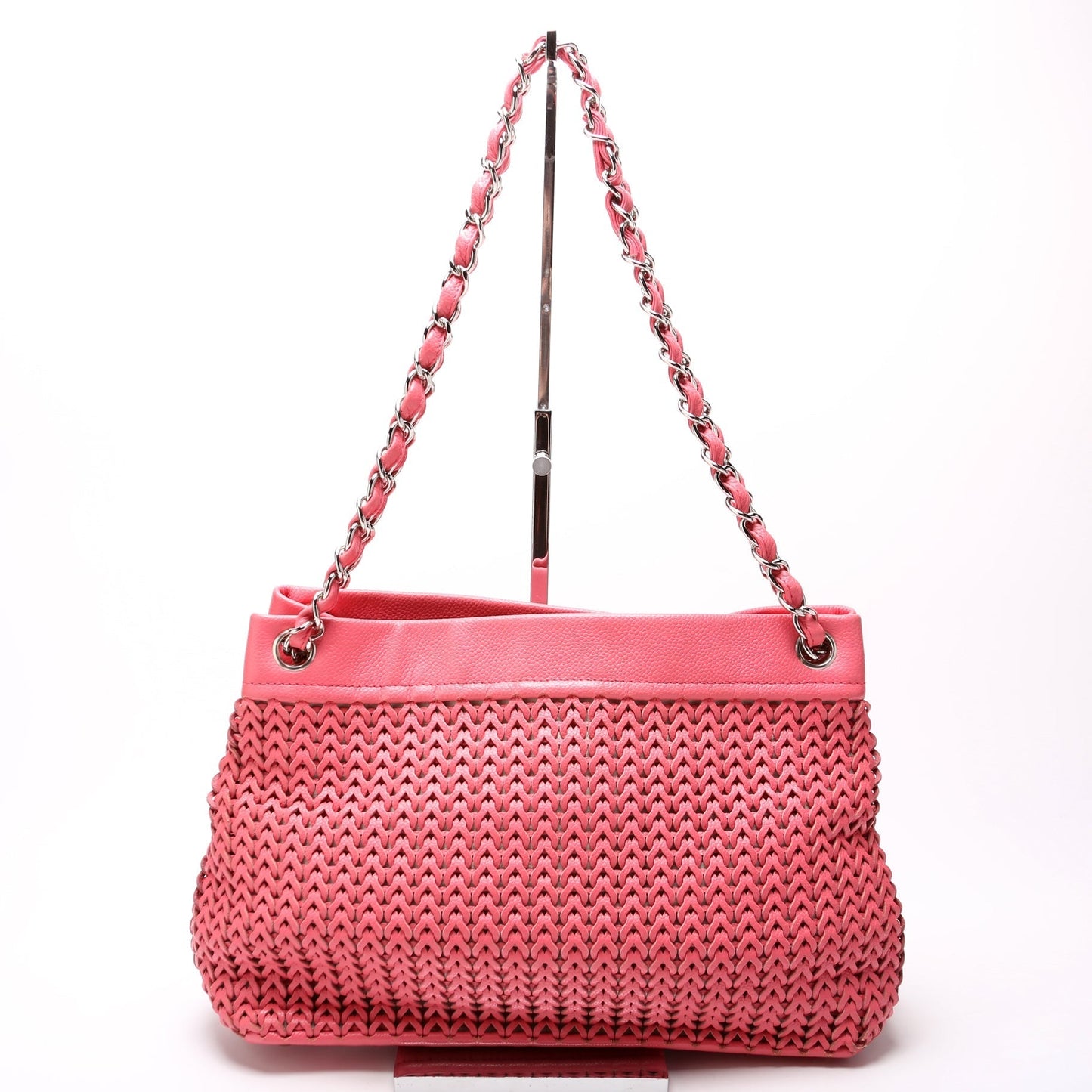 Chanel Braided Caviar Chain Tote 9M Bag