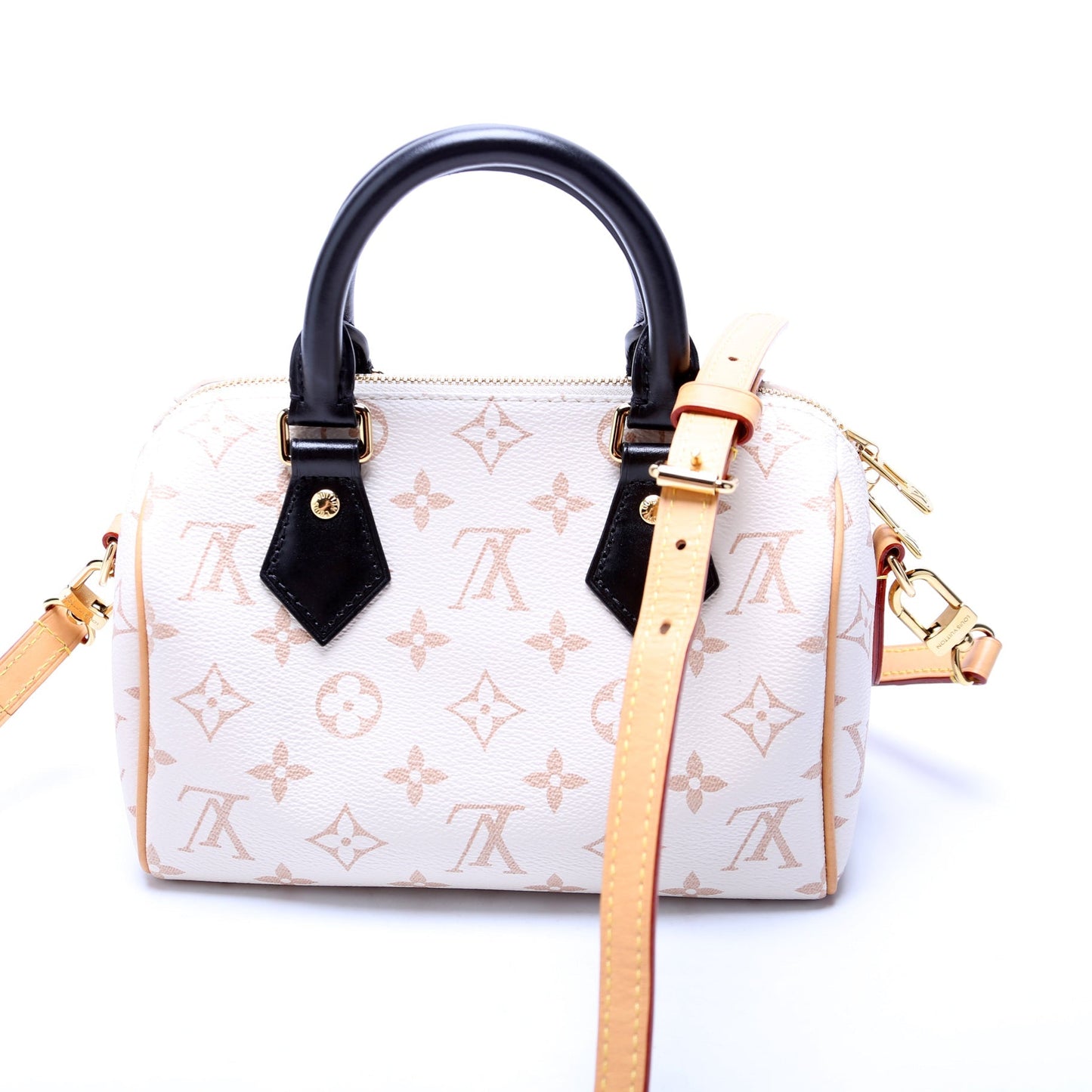 Louis Vuitton Speedy 20 Bandouliere Dune Canvas