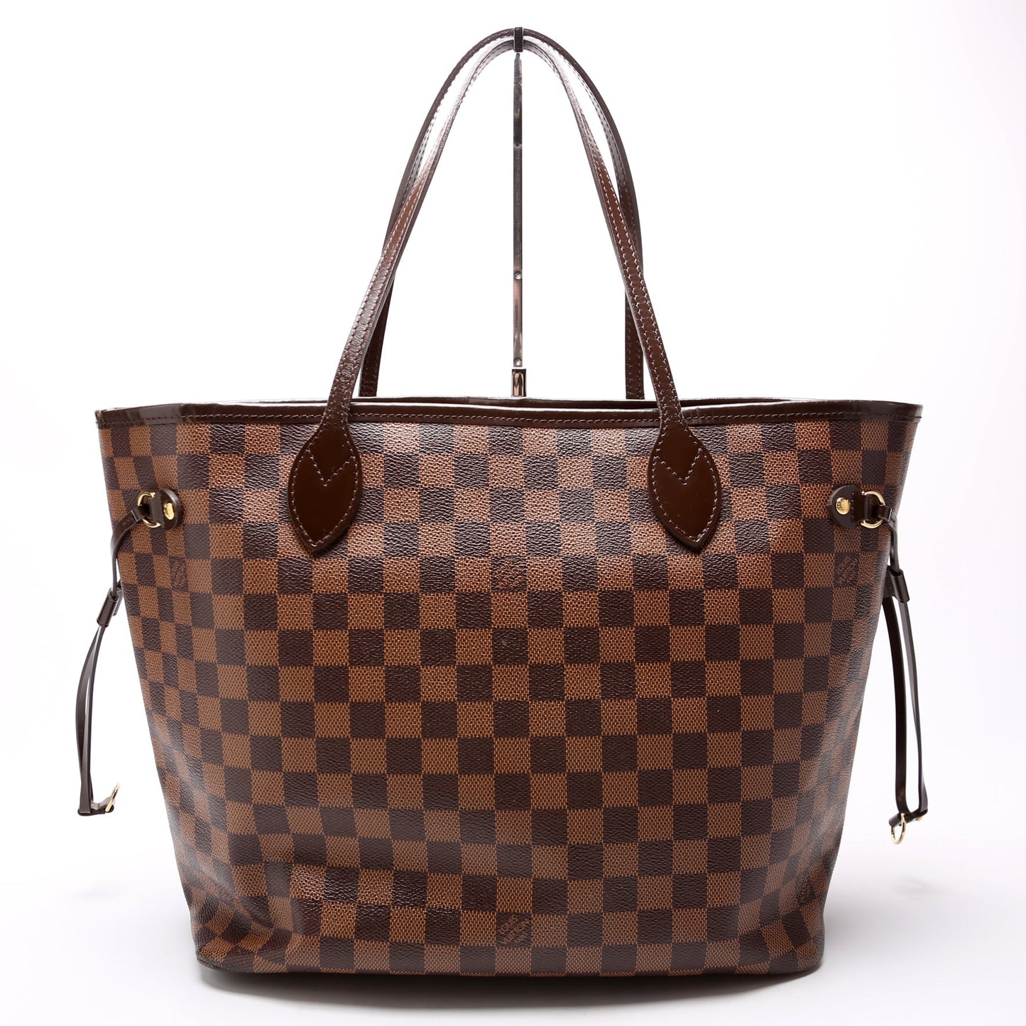 Louis Vuitton Neverfull w/Wallet MM Damier Ebene