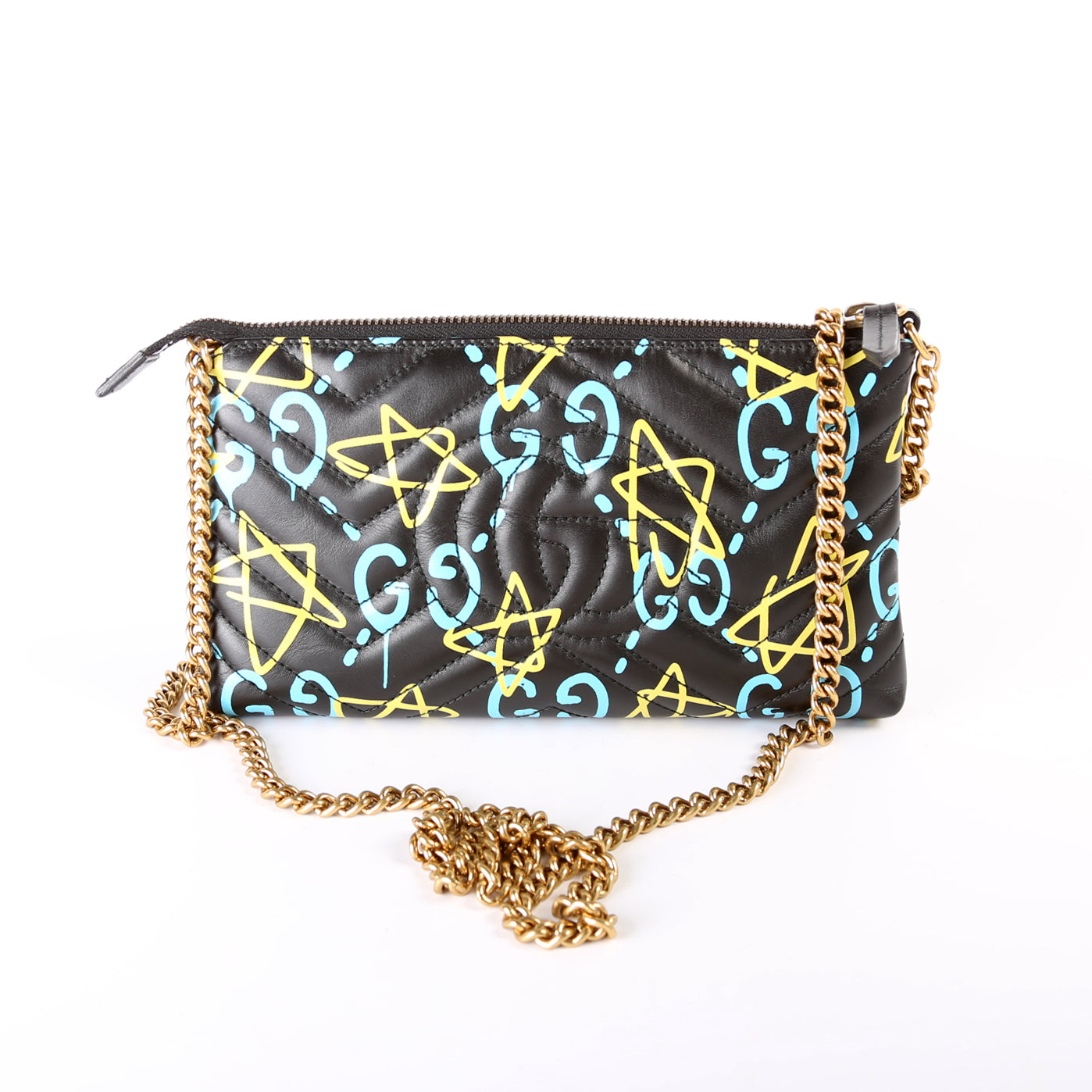 Gucci Chain Leather Crossbody