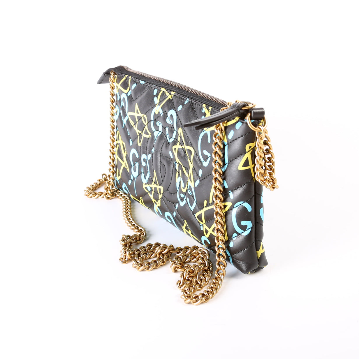 Gucci Chain Leather Crossbody