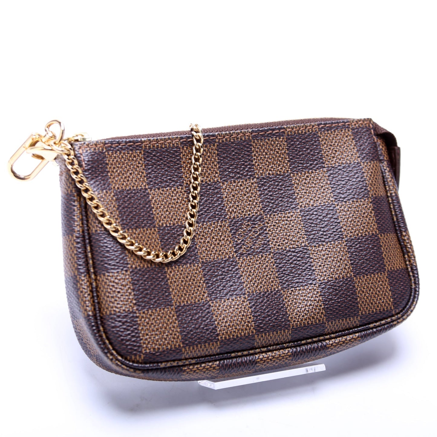 Louis Vuitton Pochette Accessories Mini Damier Ebene