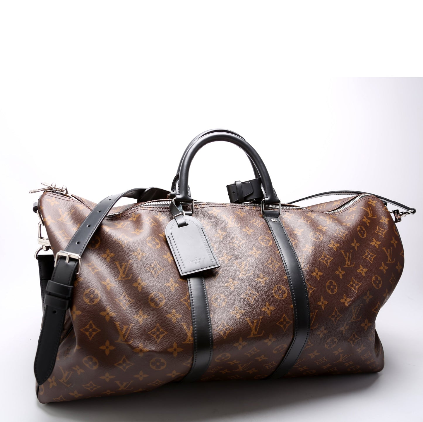 Louis Vuitton Keepall 55 Macassar Bandouliere