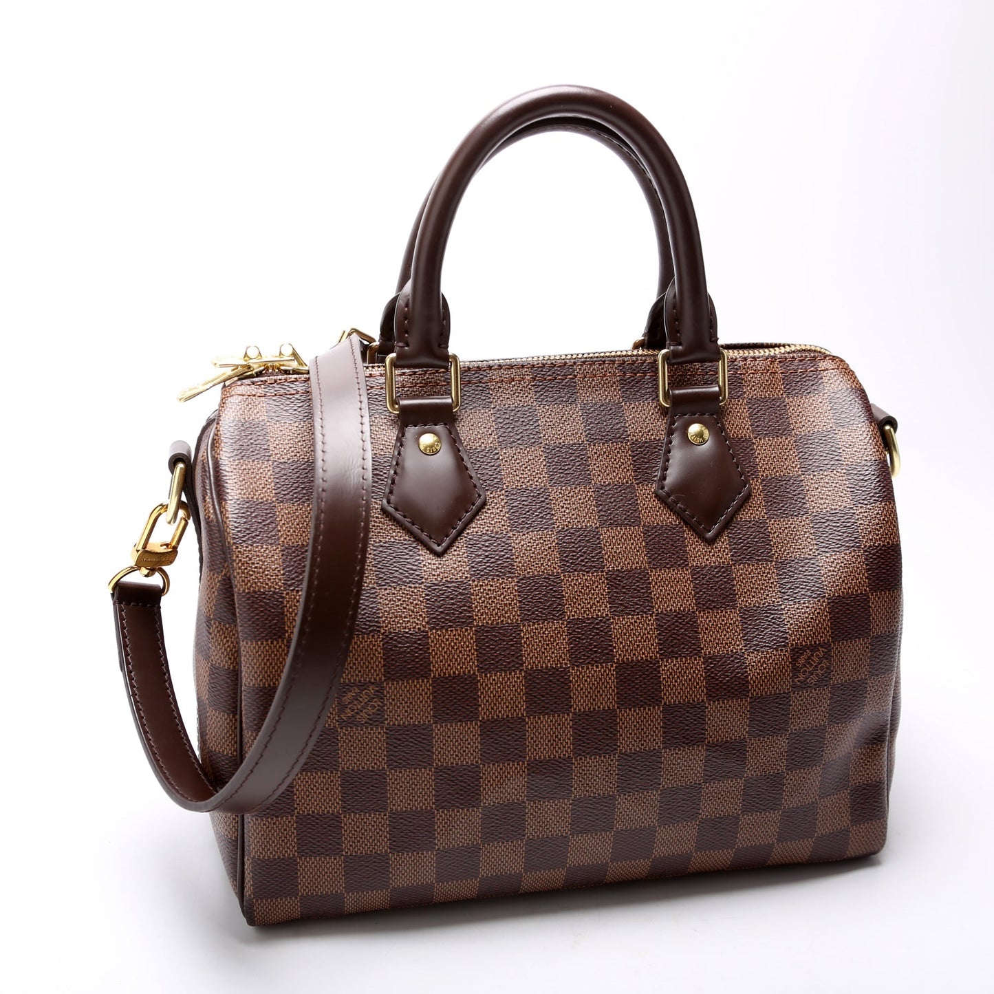 Louis Vuitton Speedy 25 Bandouliere Damier Ebene