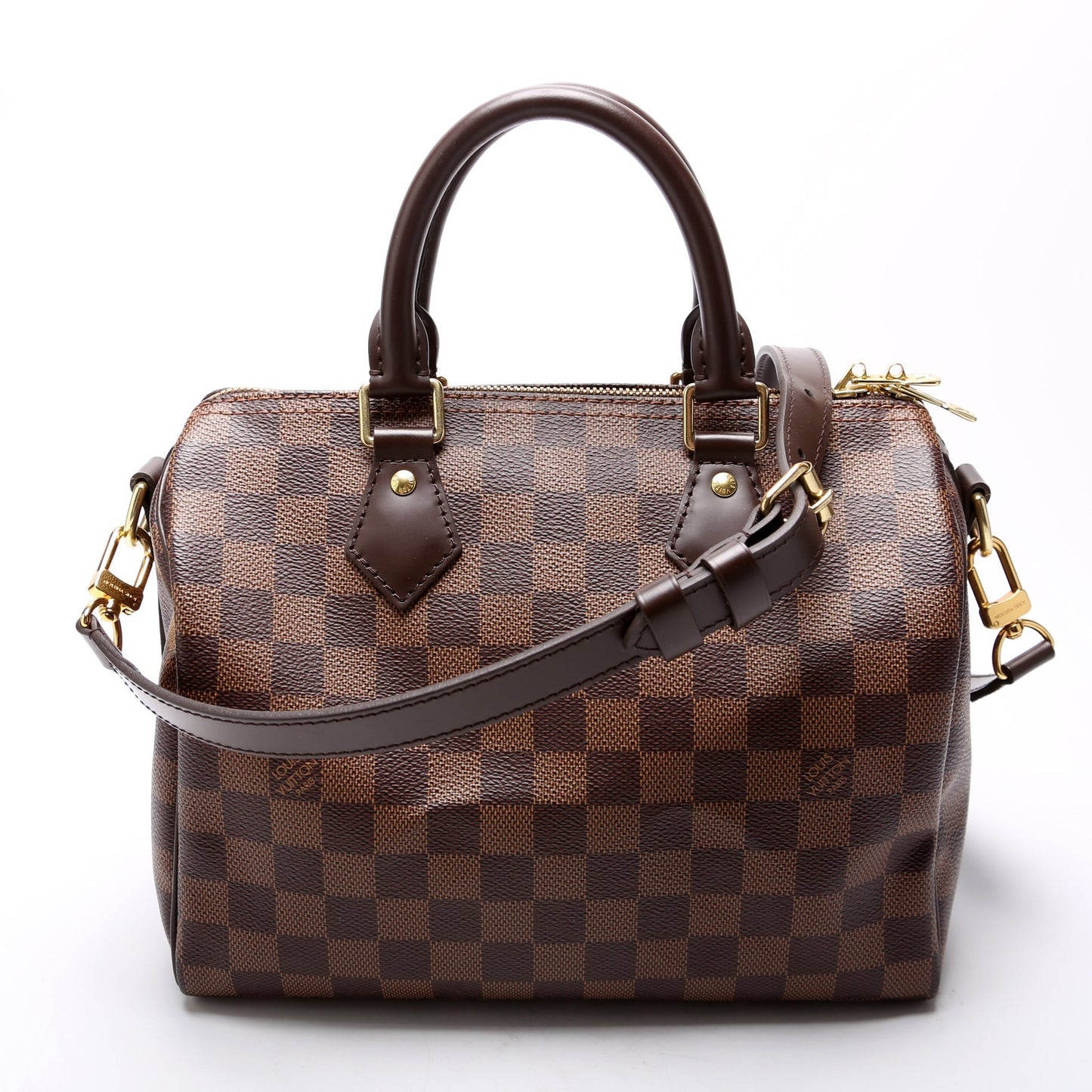 Louis Vuitton Speedy 25 Bandouliere Damier Ebene