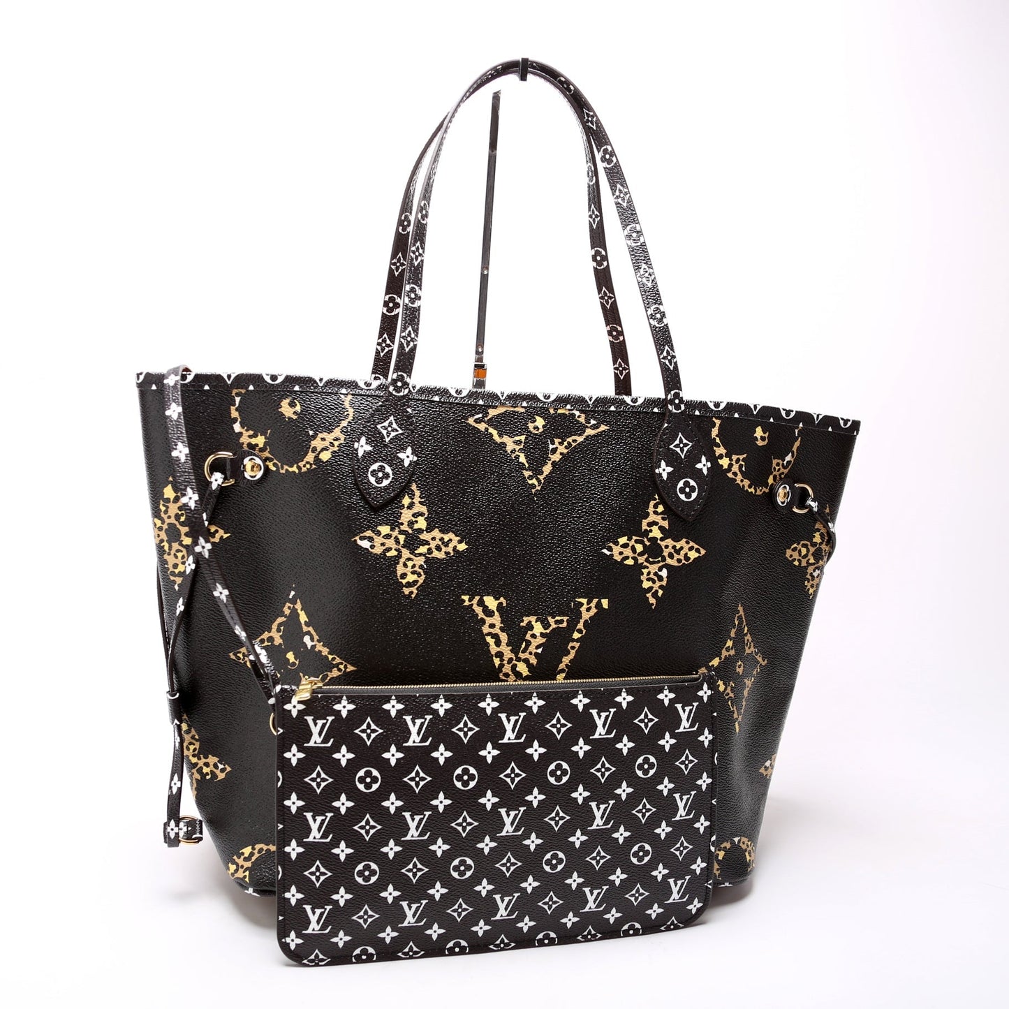 Louis Vuitton Neverfull W/ Wallet MM Jungle