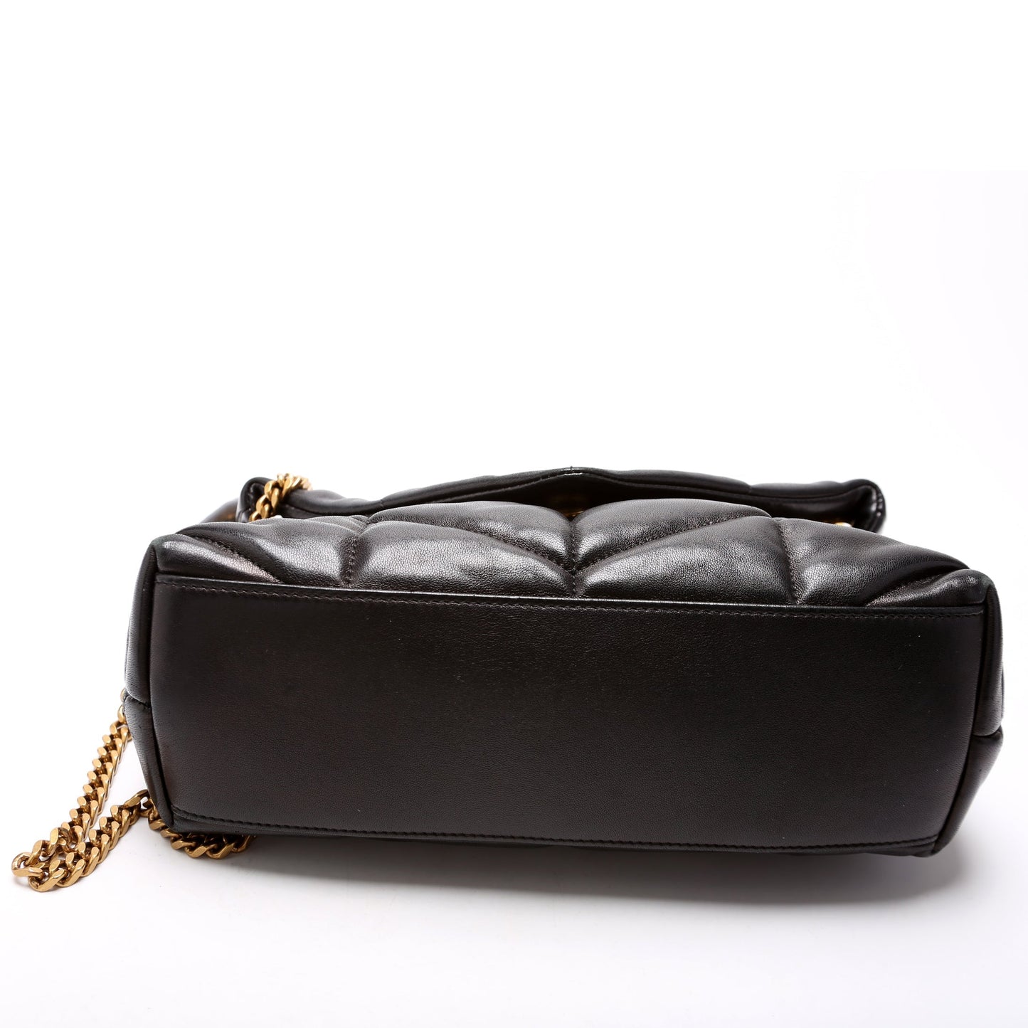 Saint Laurent Puffer Quilted Small Lambskin Bag