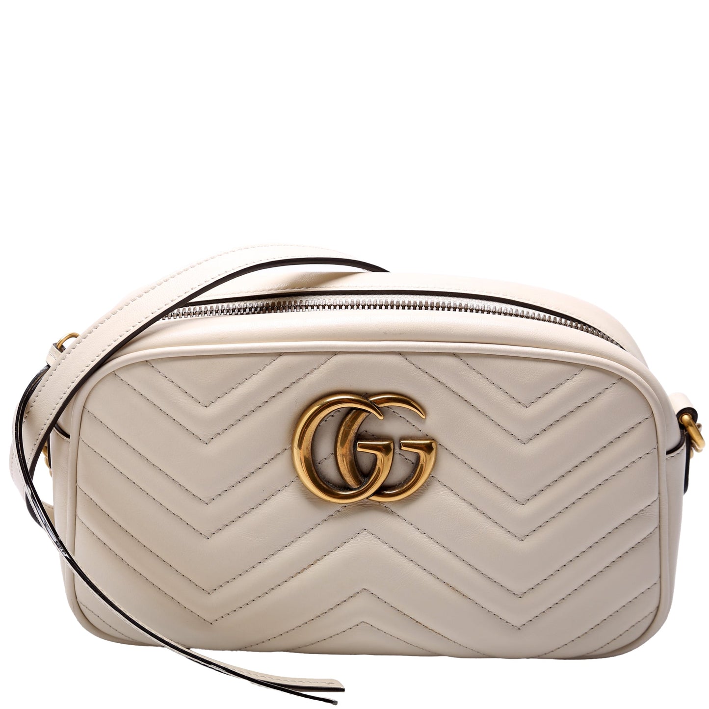 Gucci 447632 Marmont Small Leather Camera Bag