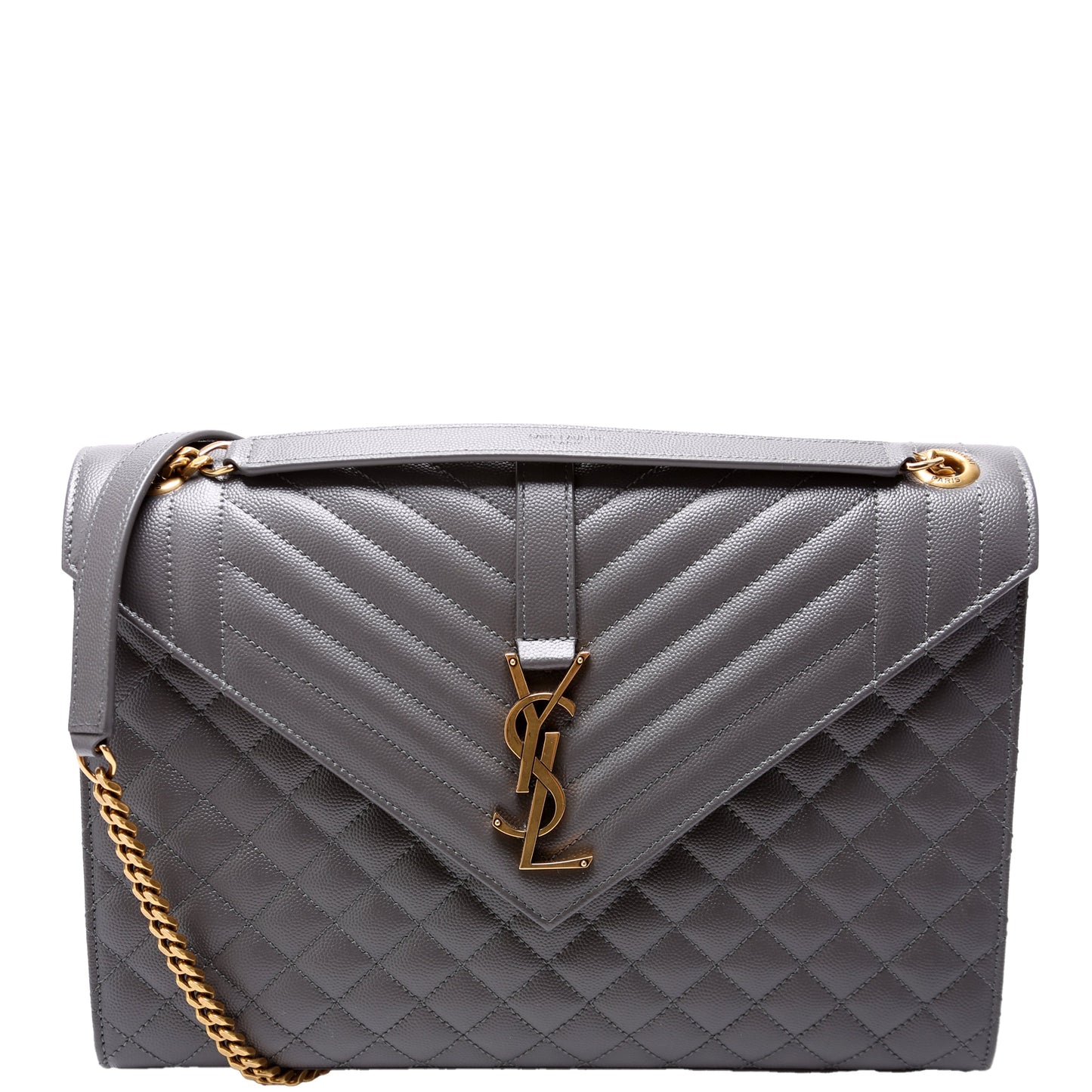 Saint Laurent Envelope Large Triquilt 342023/600166/487198 Bag