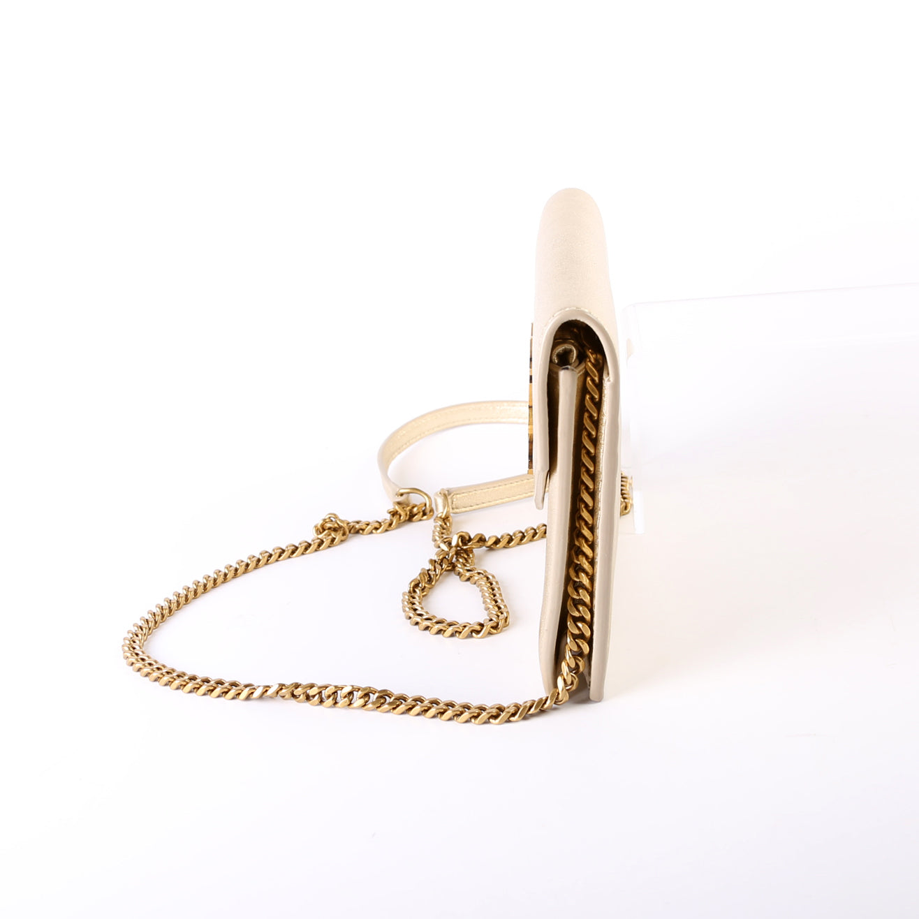Saint Laurent 402031 Cassandra Chain Wallet Bag