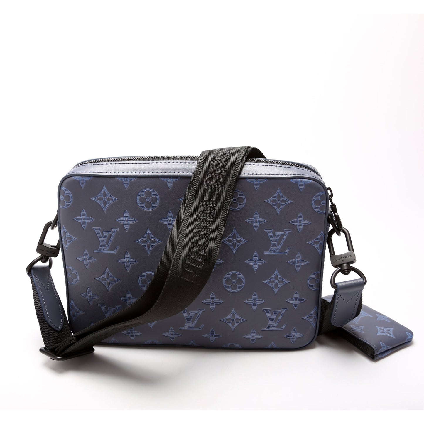 Louis Vuitton Due Messenger Monogram Shadow Leather