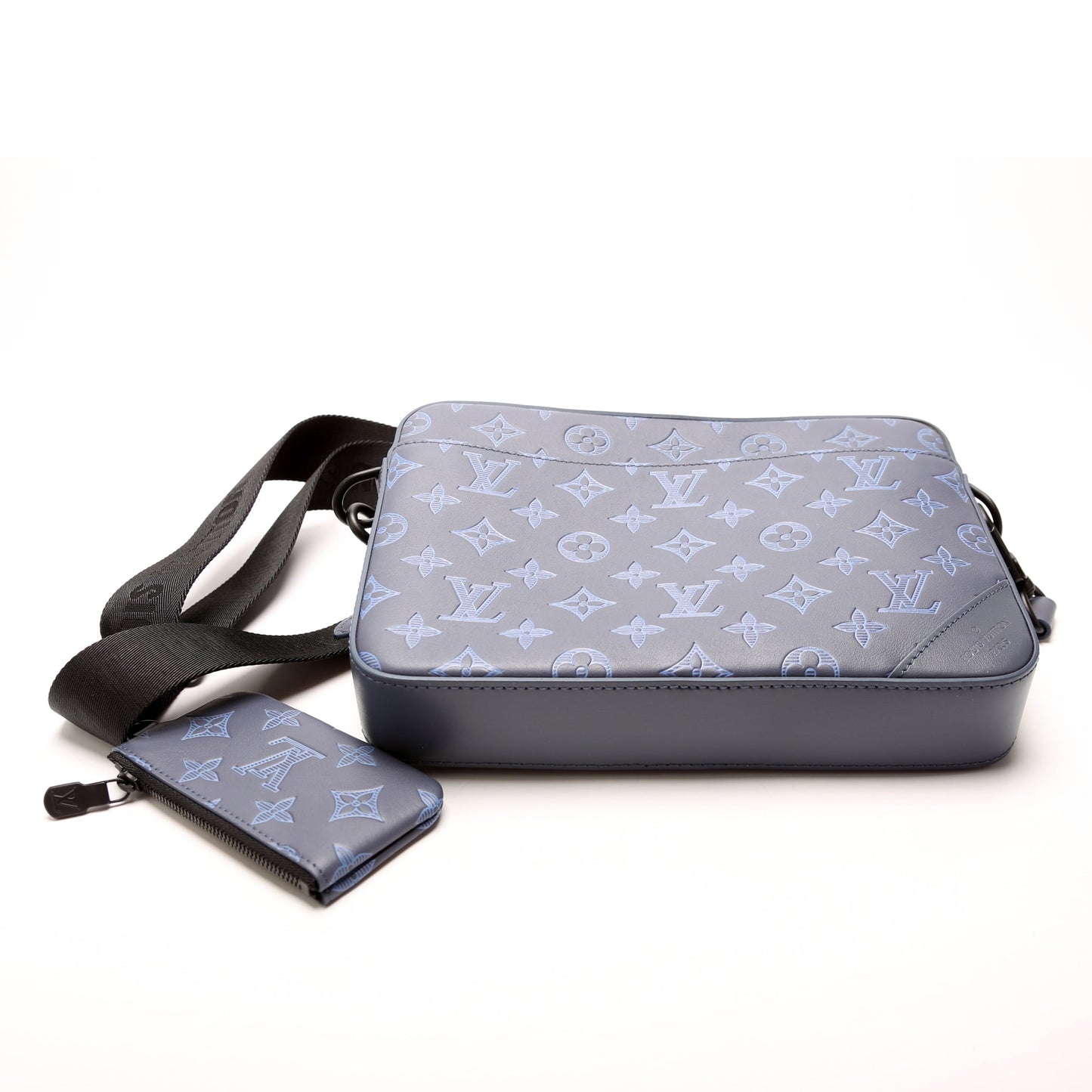 Louis Vuitton Due Messenger Monogram Shadow Leather