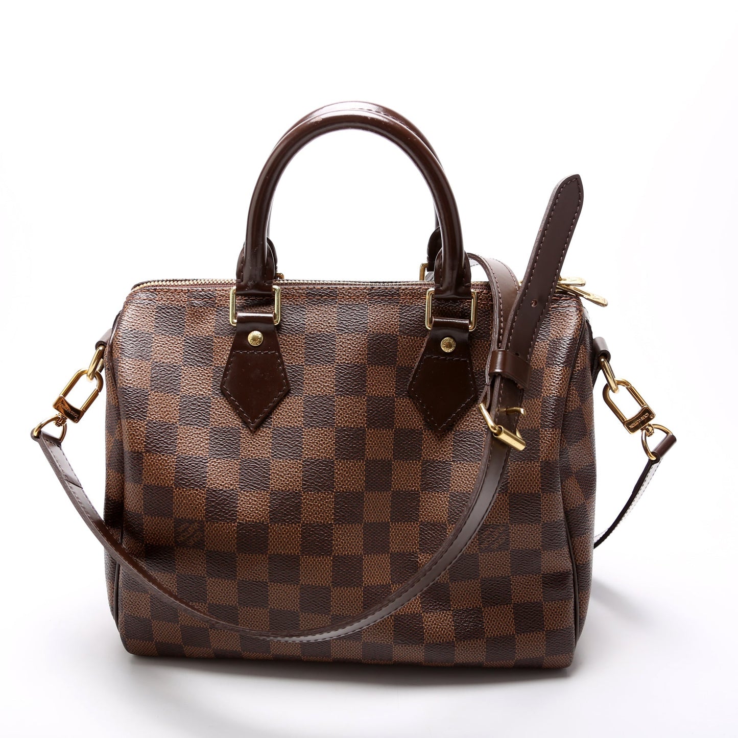 Louis Vuitton Speedy 25 Bandouliere Damier Ebene