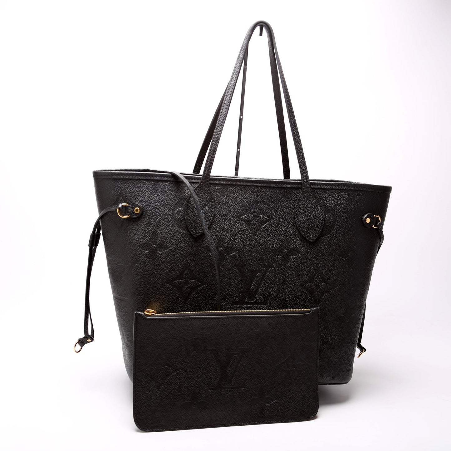 Louis Vuitton Neverfull W/Wallet MM Empreinte