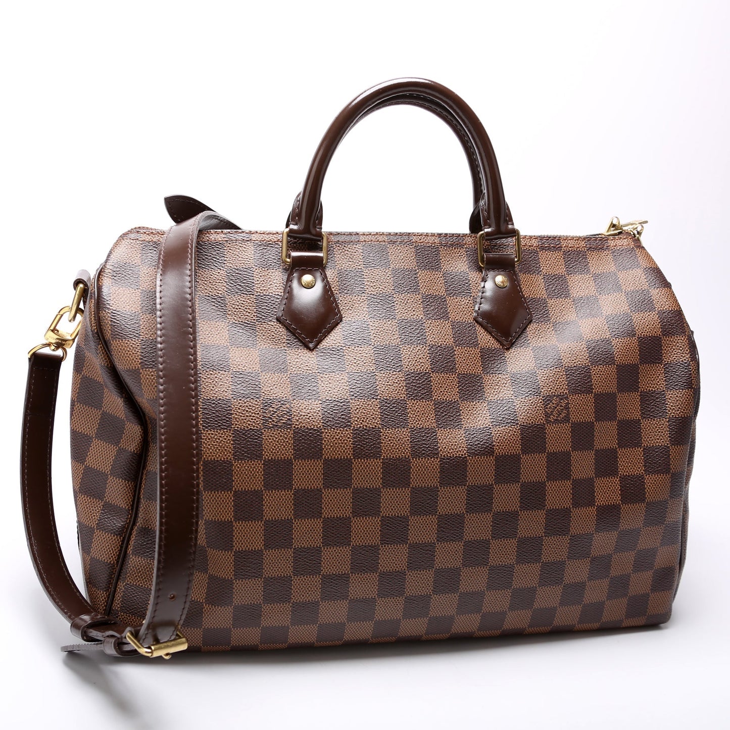 Louis Vuitton Speedy 35 Bandouliere Damier Ebene